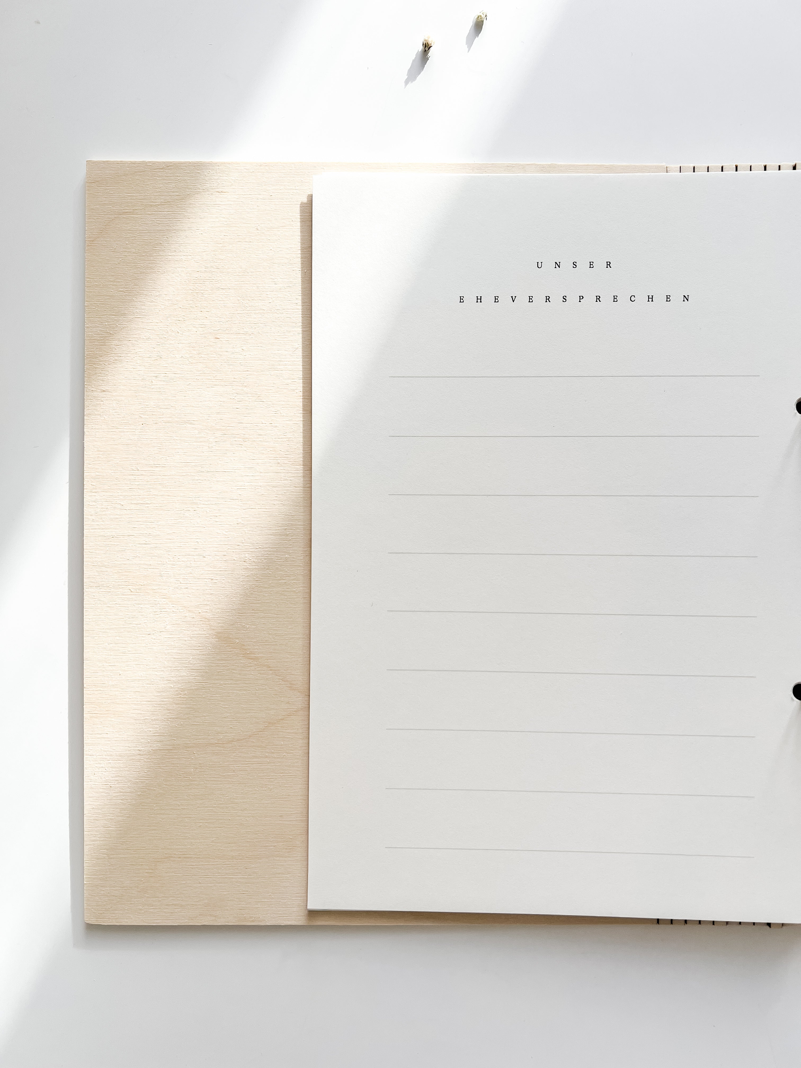 Erinnerungsalbum - unsere Hochzeit