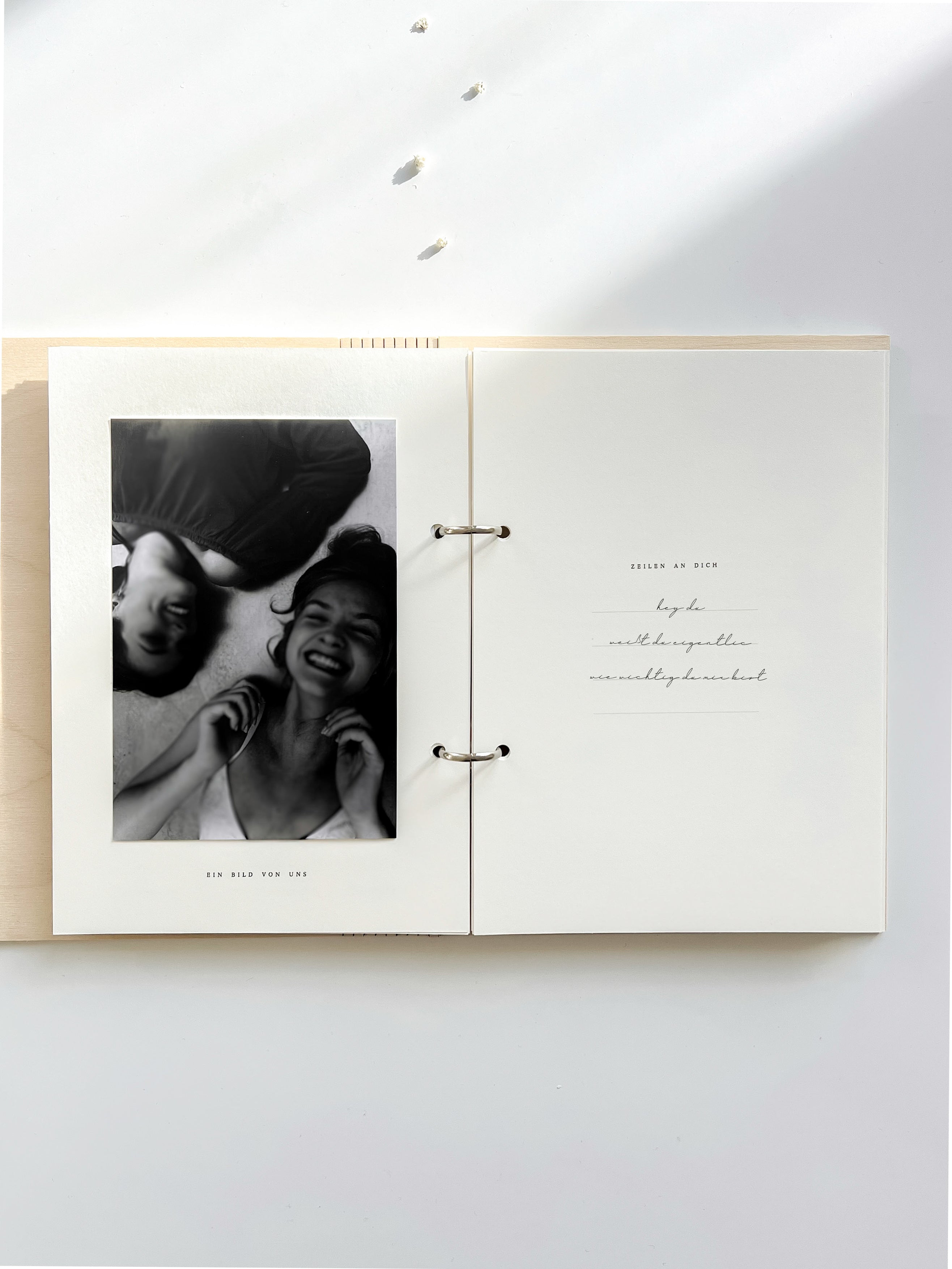 Freundebuch - Weil du bleibst