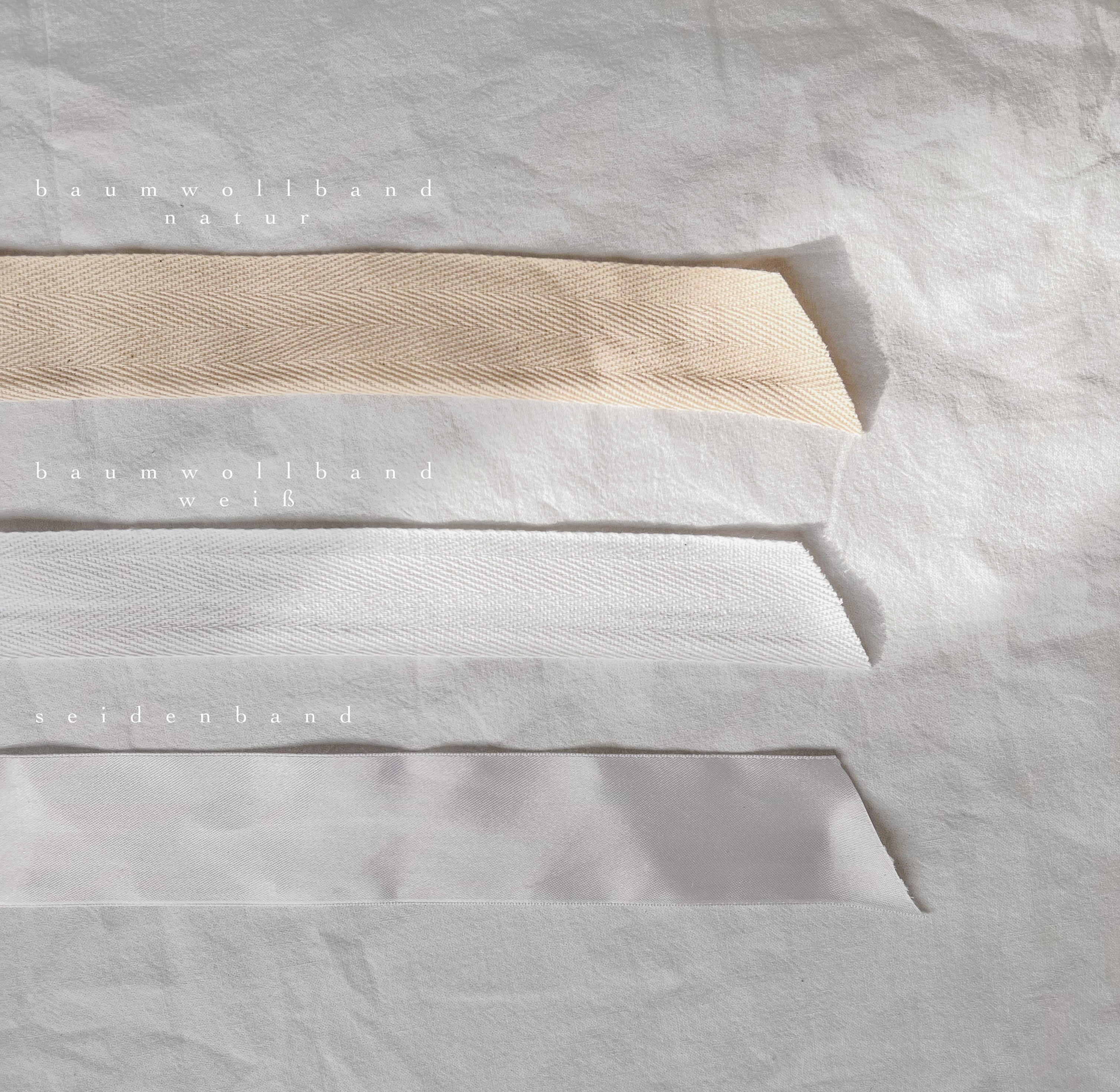 Geschenkband Auswahl für Erinnerungsbox von Kleinsteliebe