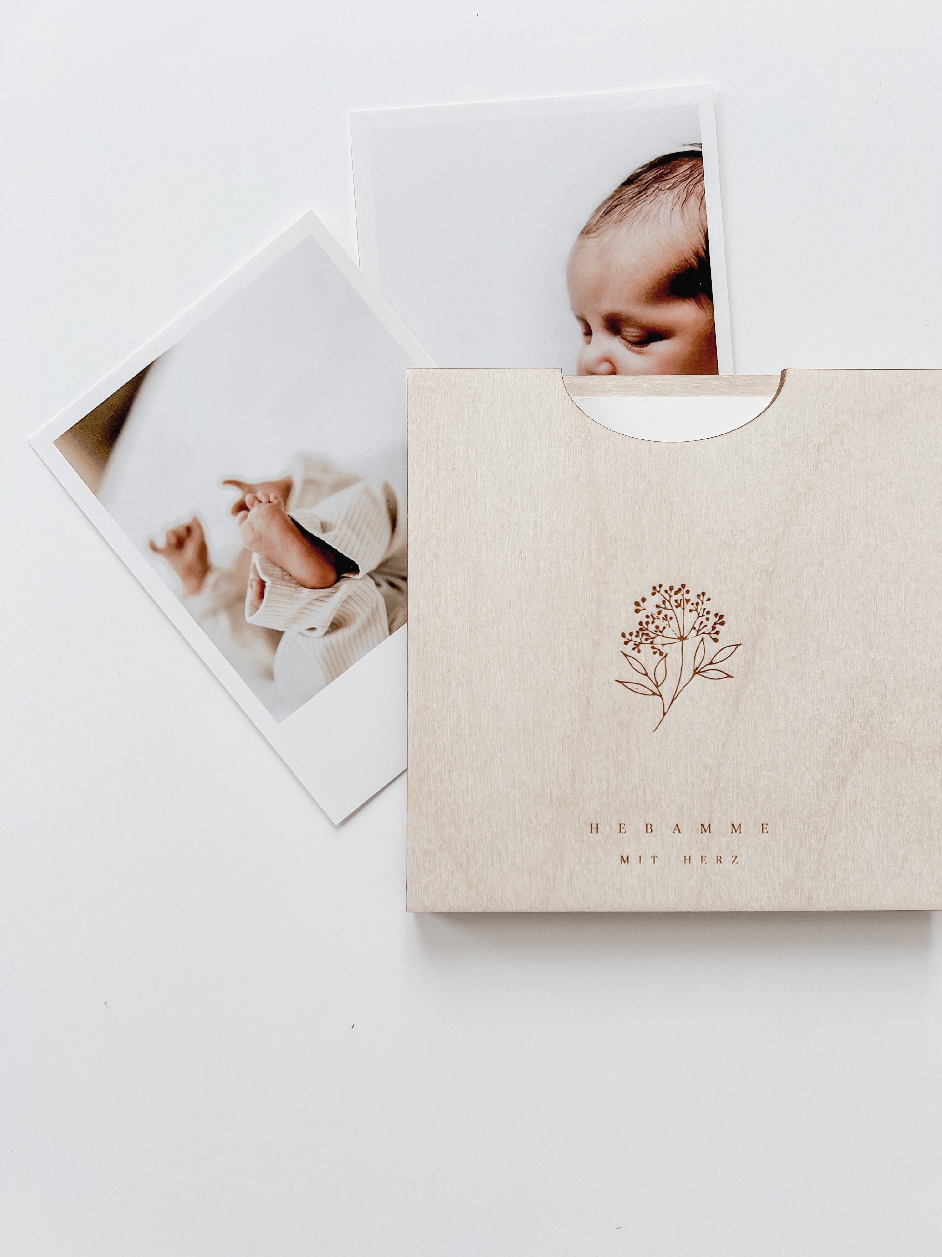 Hebamme Dankesgeschenk - "Hebamme mit Herz"