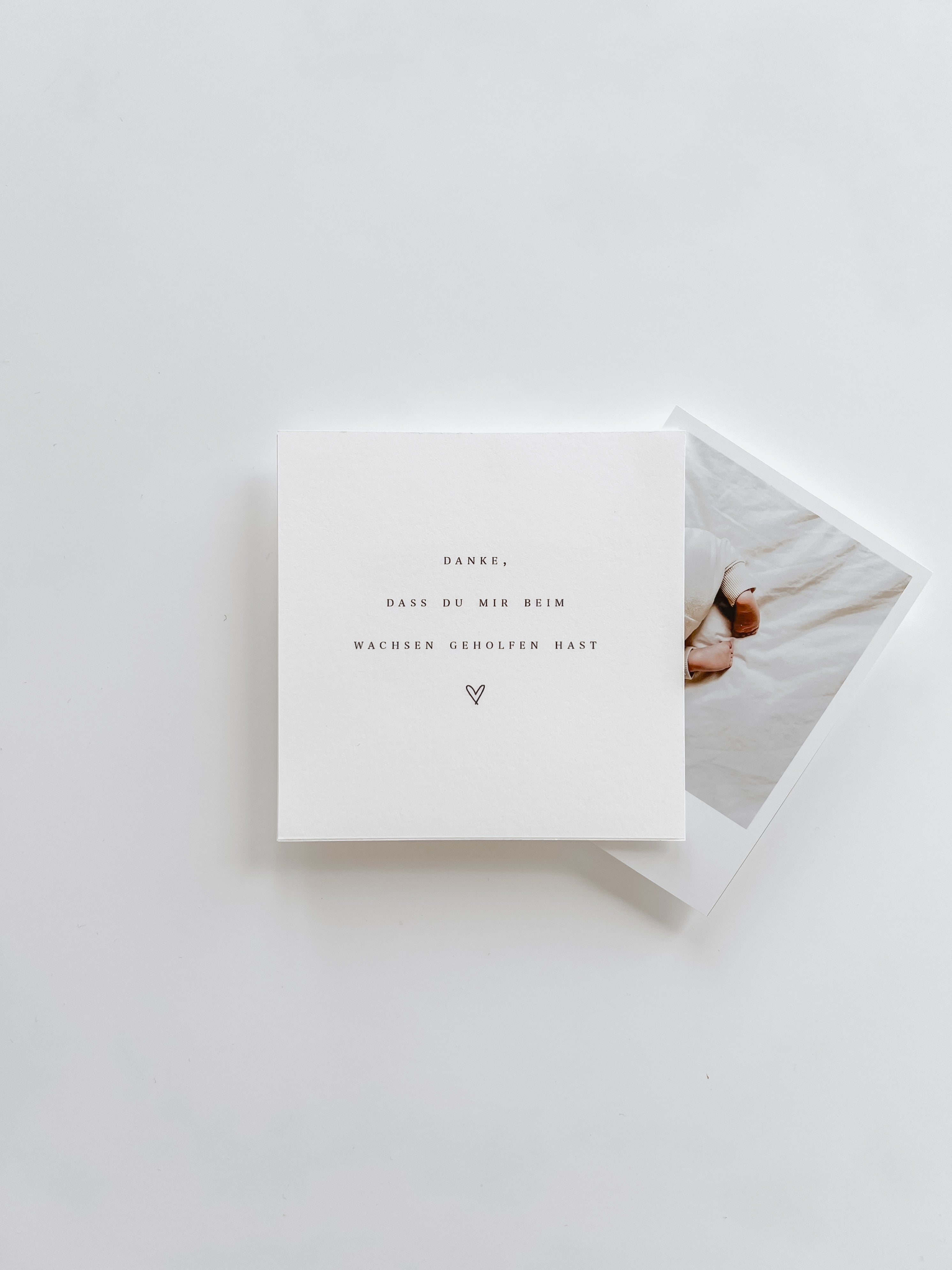 Dankeskarte Hebamme - „Danke dass…“