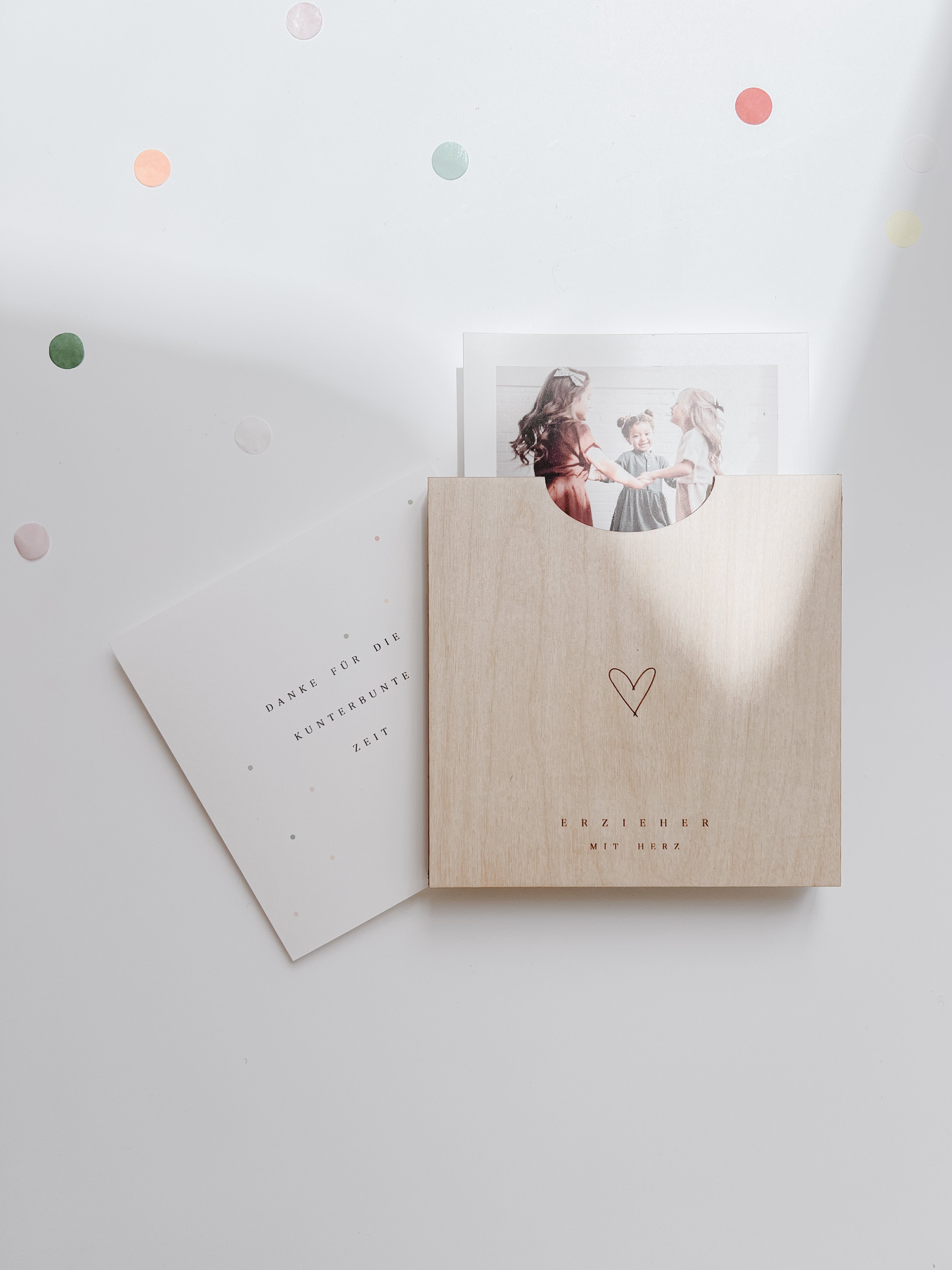 Abschiedsgeschenk Erzieherin - „ Erzieherin mit Herz“