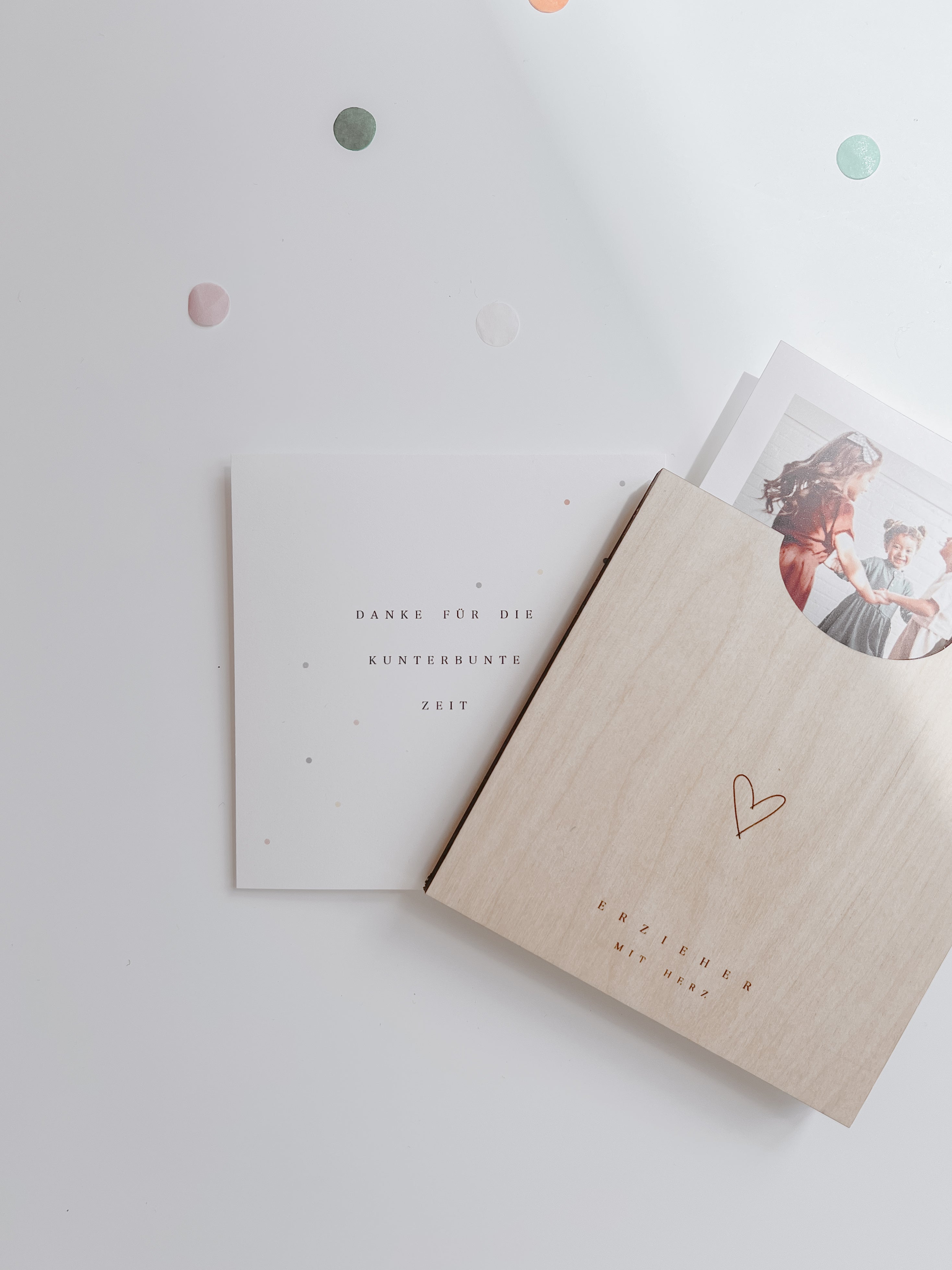 Abschiedsgeschenk Erzieherin - „ Erzieherin mit Herz“