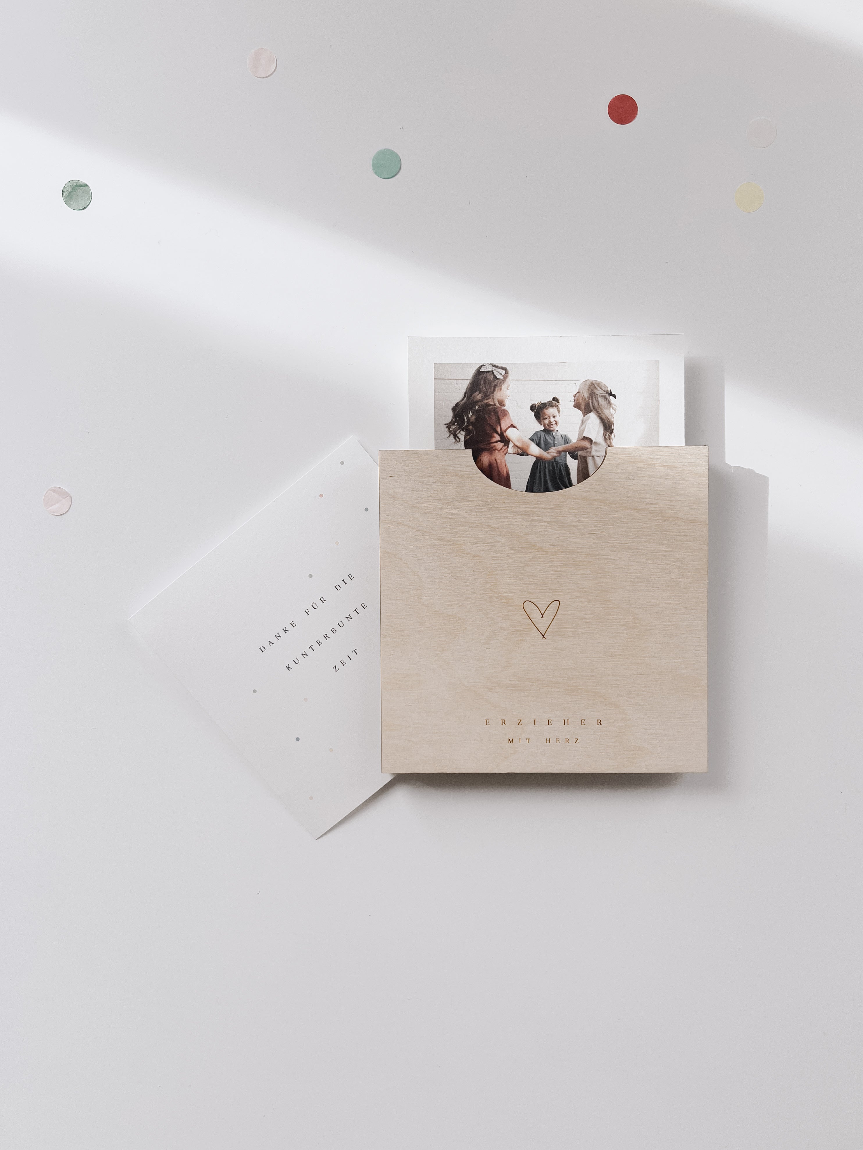 Abschiedsgeschenk Erzieherin - „ Erzieherin mit Herz“