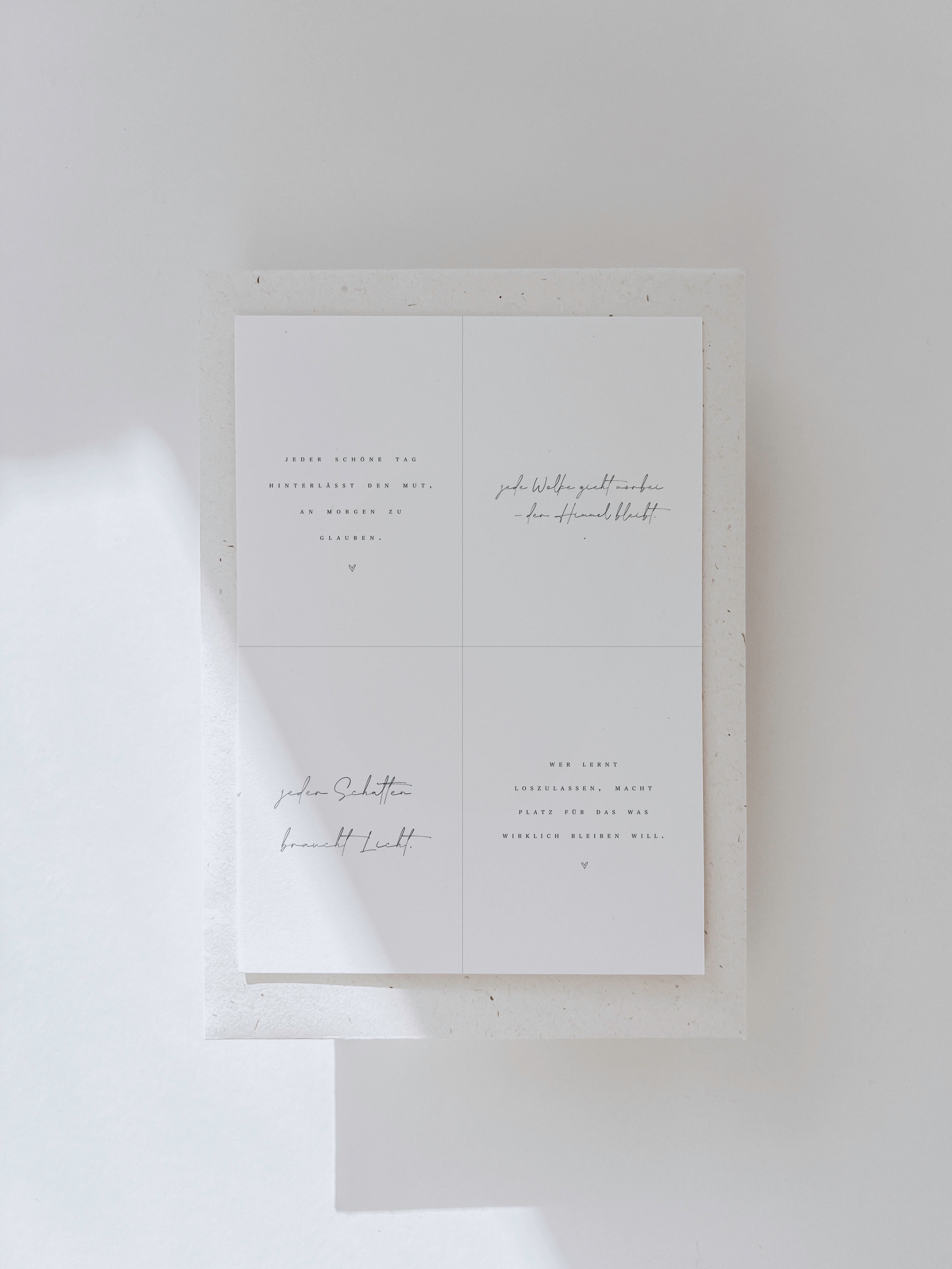 Mutmachkarten Set Druckdatei