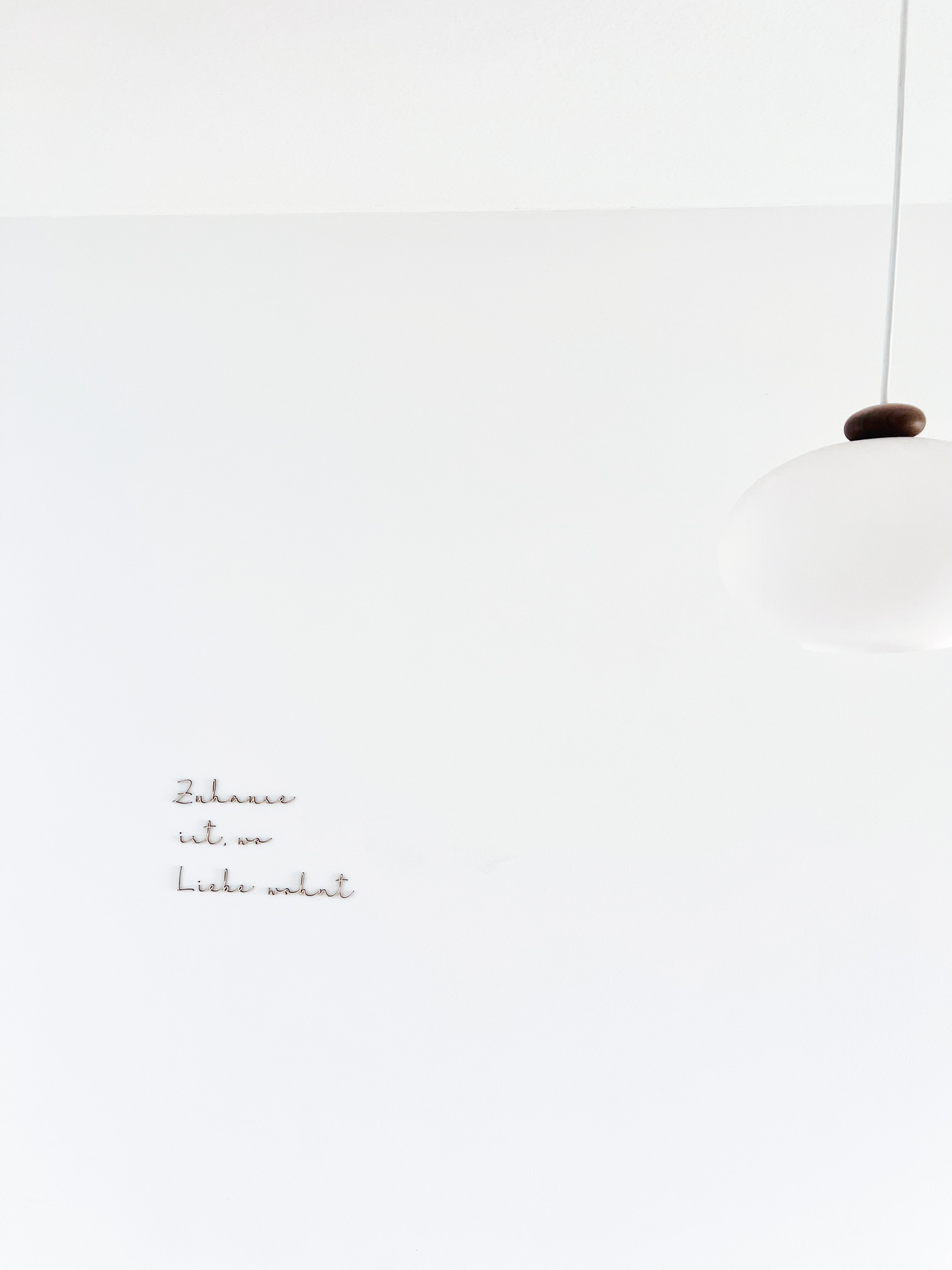 Laserdatei Schriftzug minimalistisch