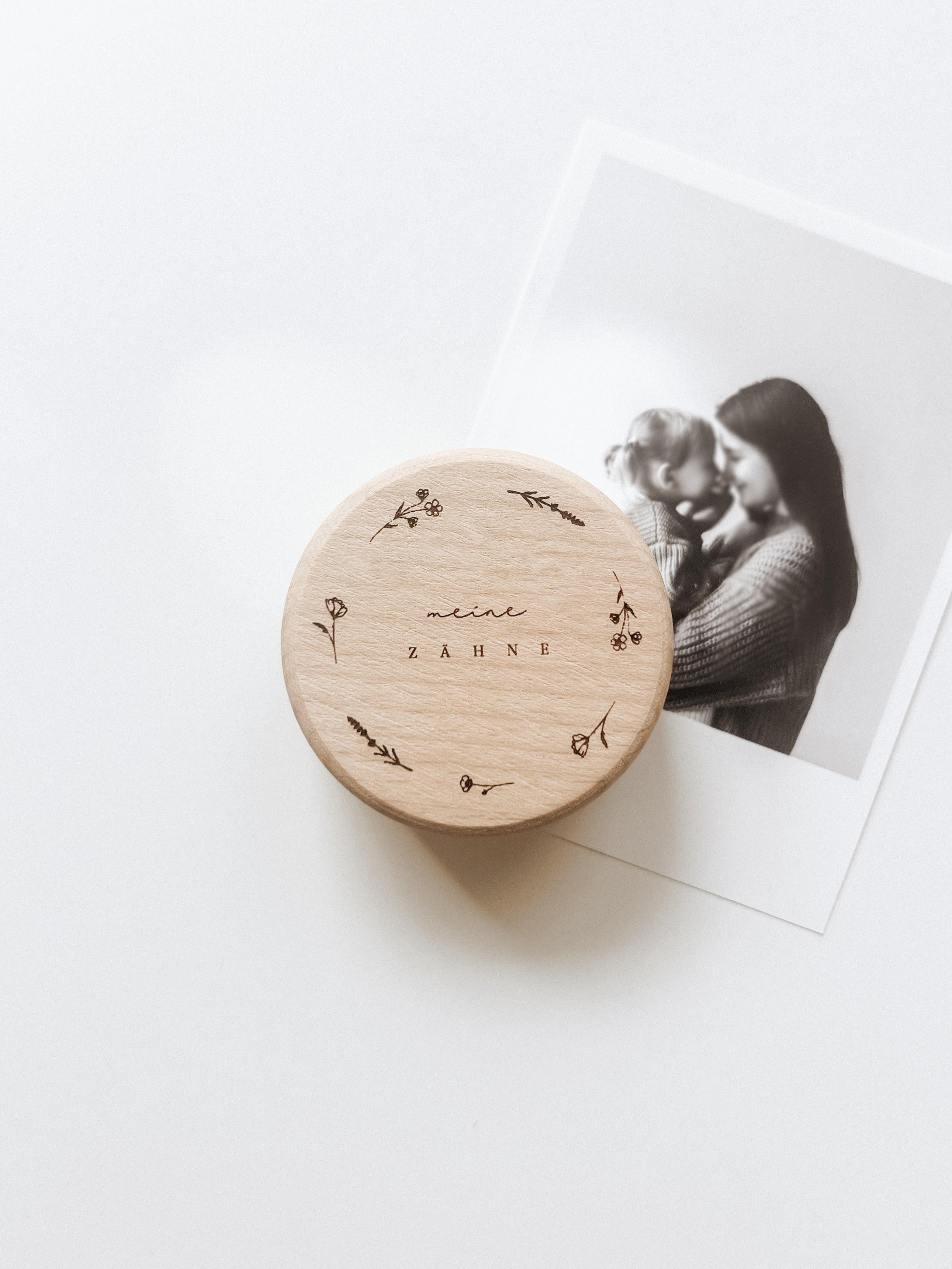 Zahndose Holz - meine Zähne