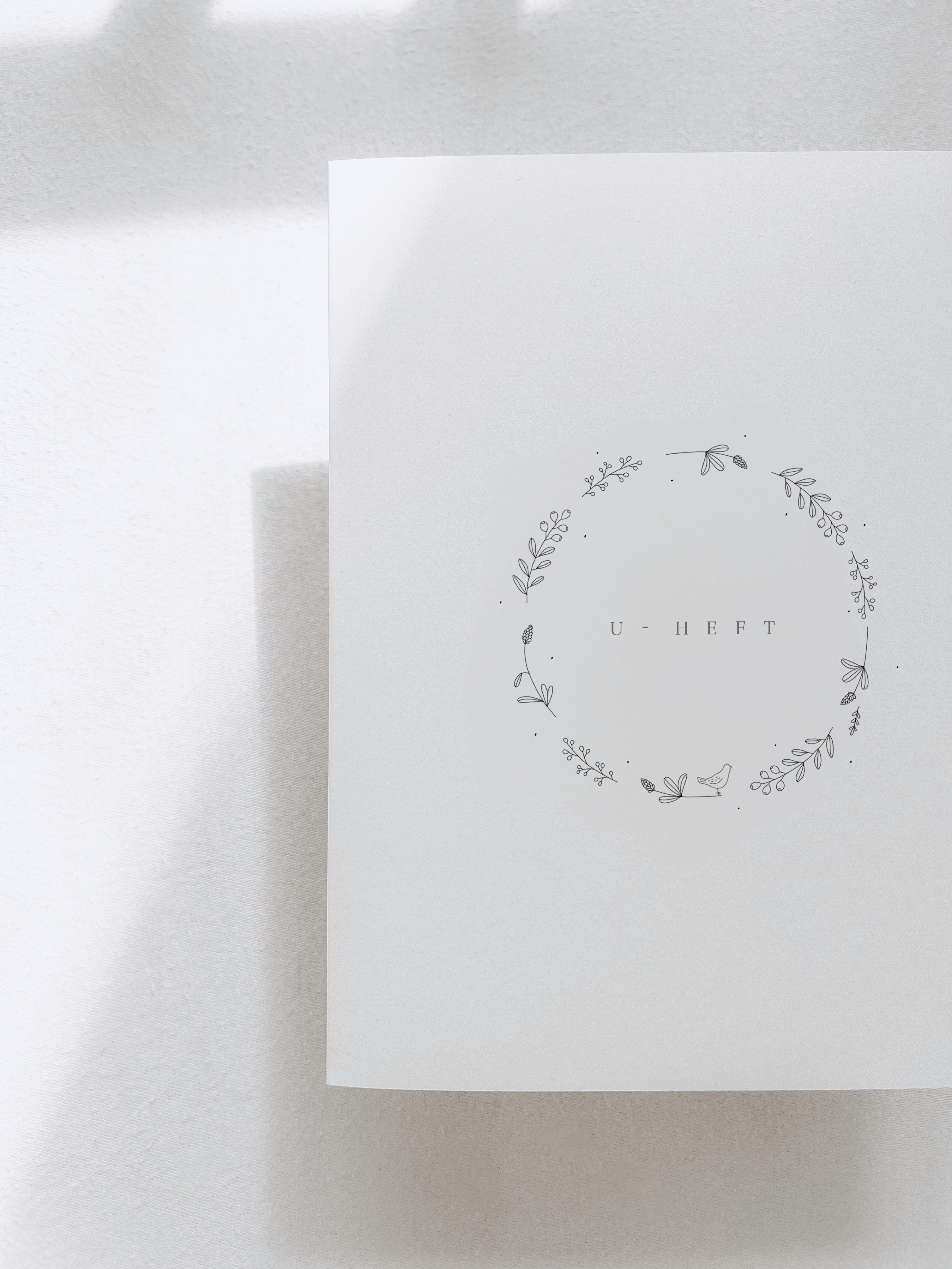 U- Heft Hülle Druckdatei