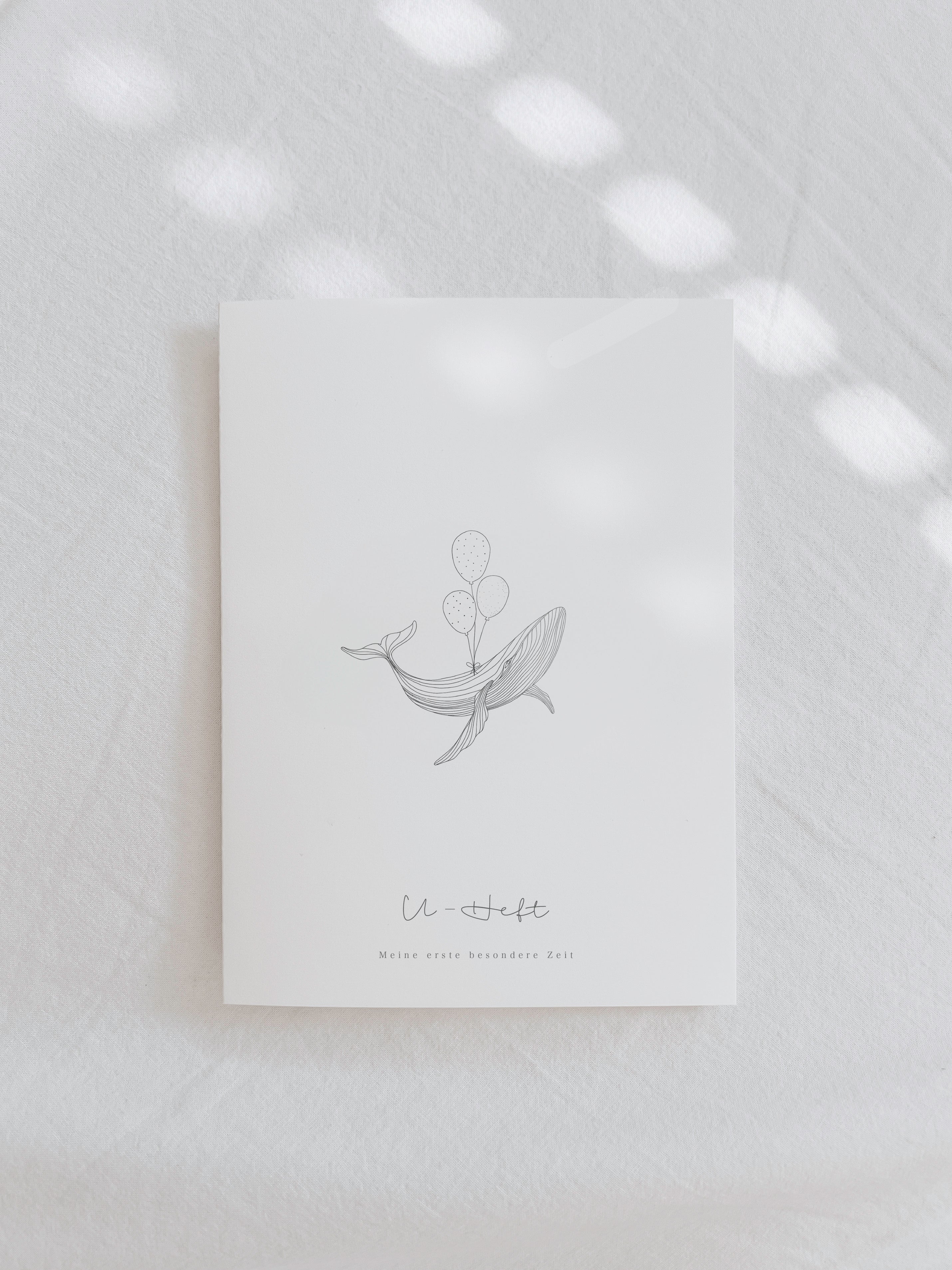 U- Heft Hülle Druckdatei - Wal