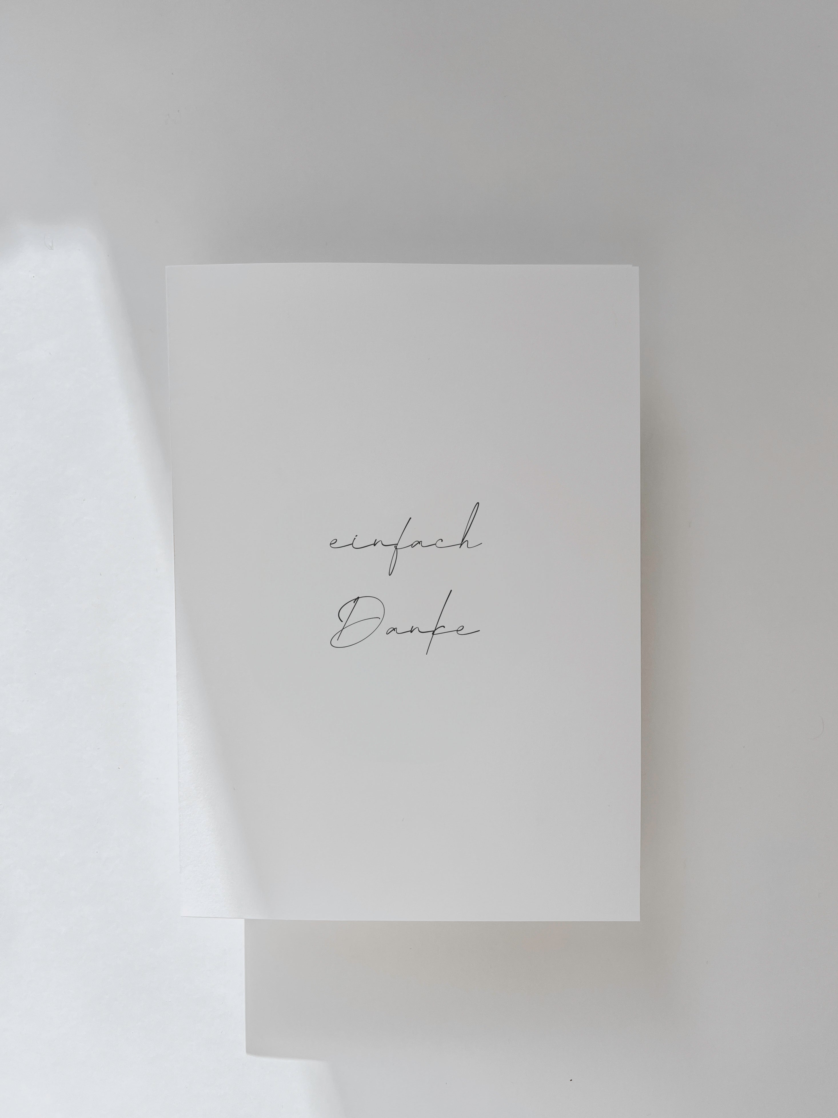 Dankeskarten Set Druckdatei