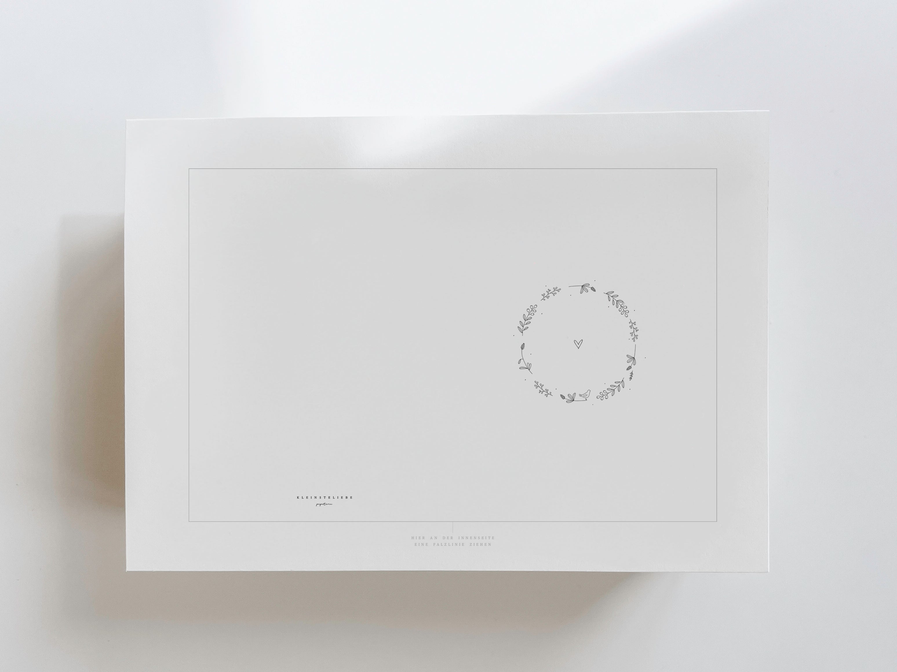 Mutterpasshülle Druckdatei - Wildblumen