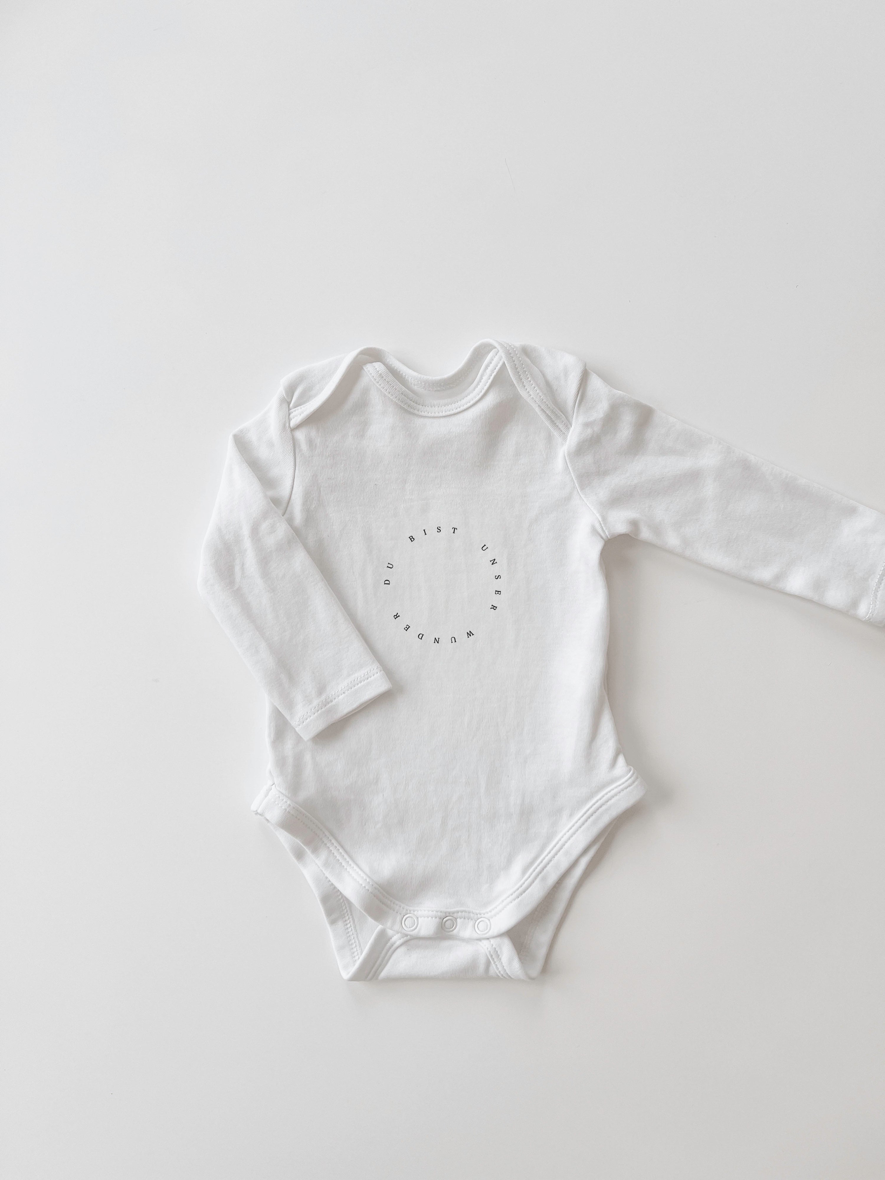 Bügelbild - du bist unser Wunder