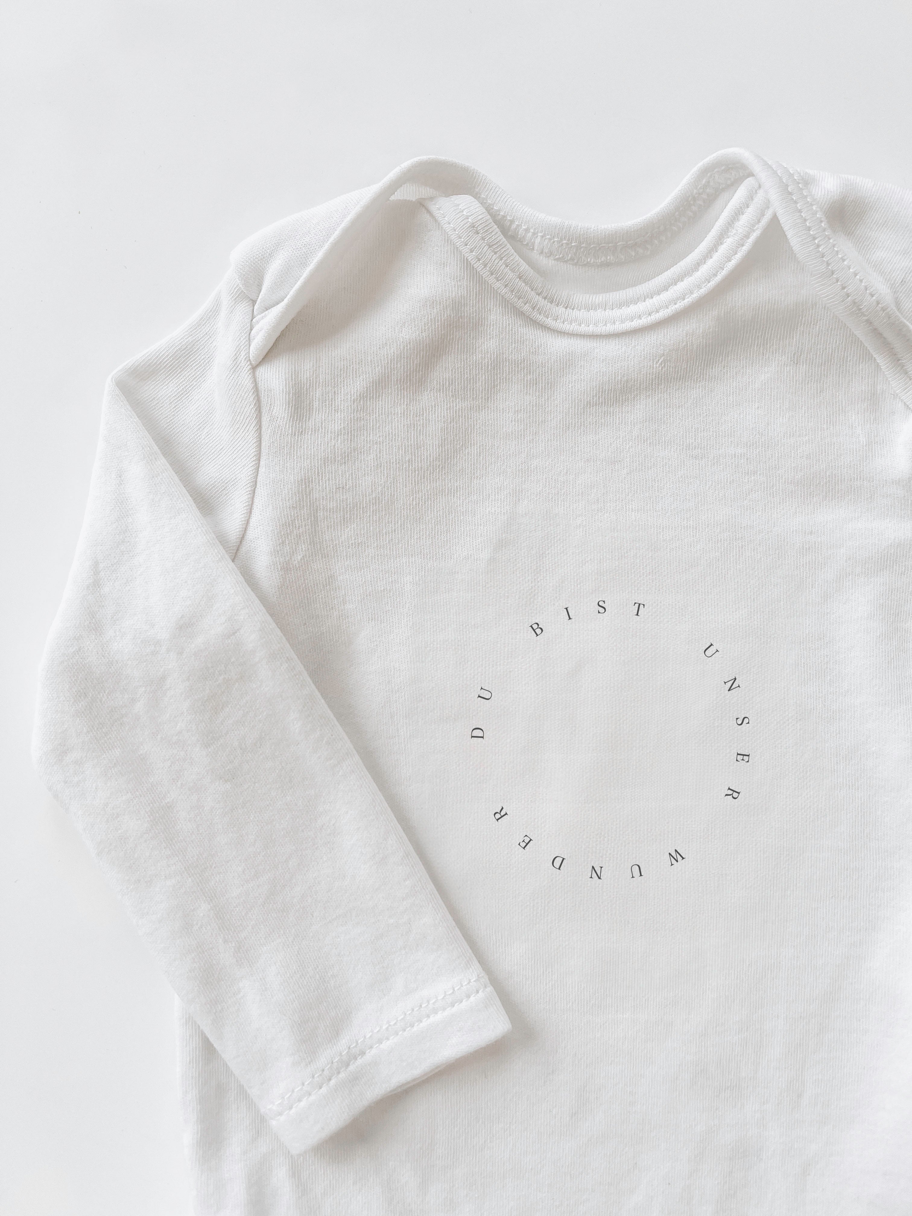 Bügelbild - du bist unser Wunder