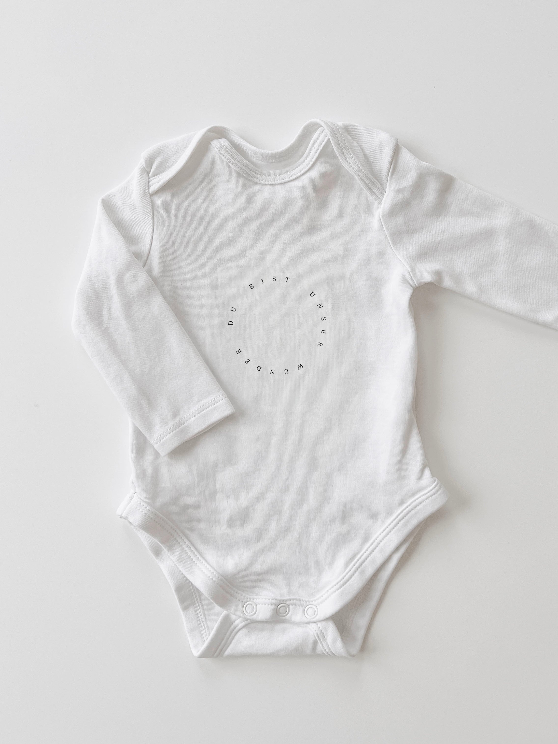 Bügelbild - du bist unser Wunder