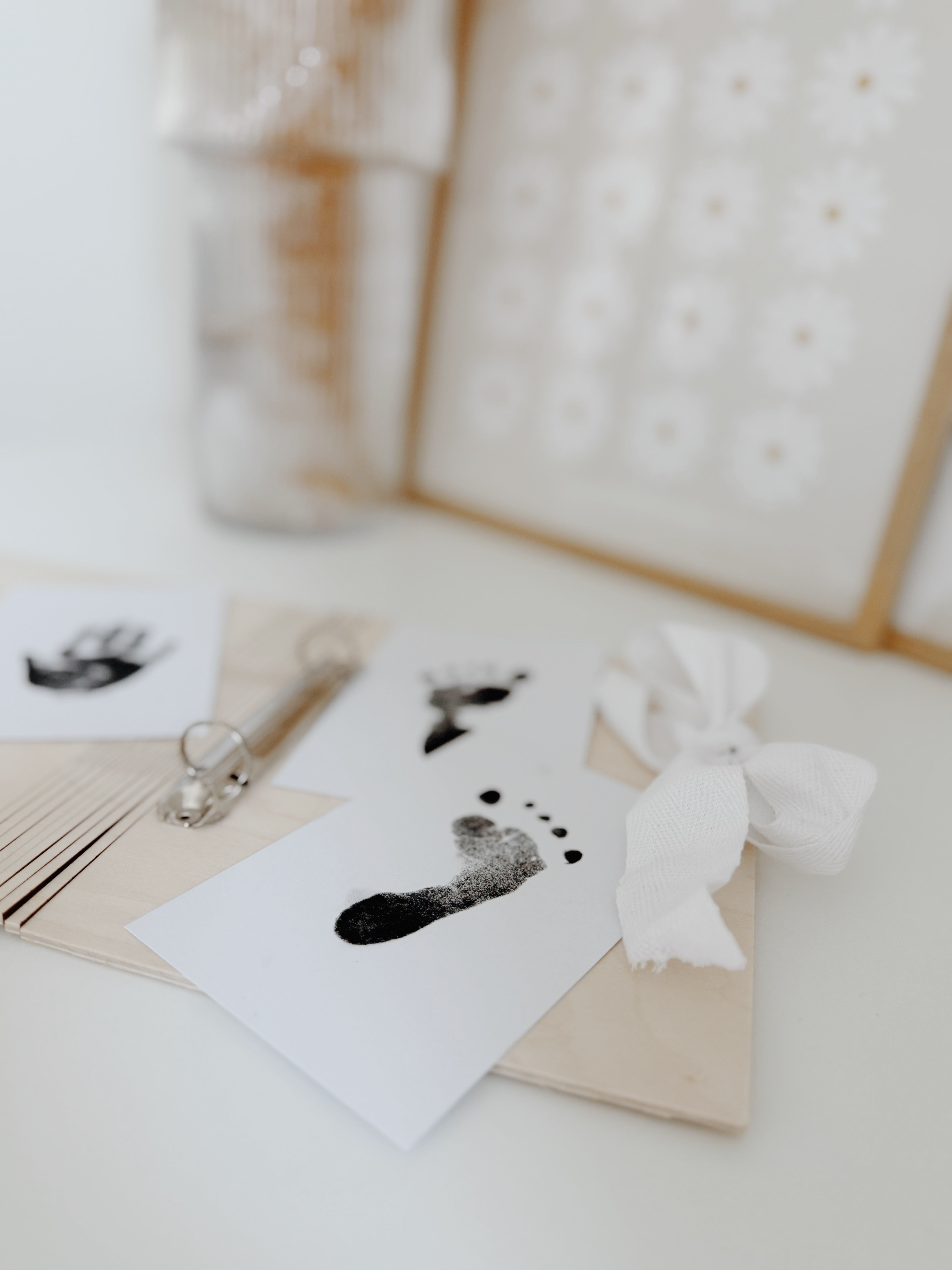 Erinnerungsalbum aus Holz - Ein Jahr voller Wunder