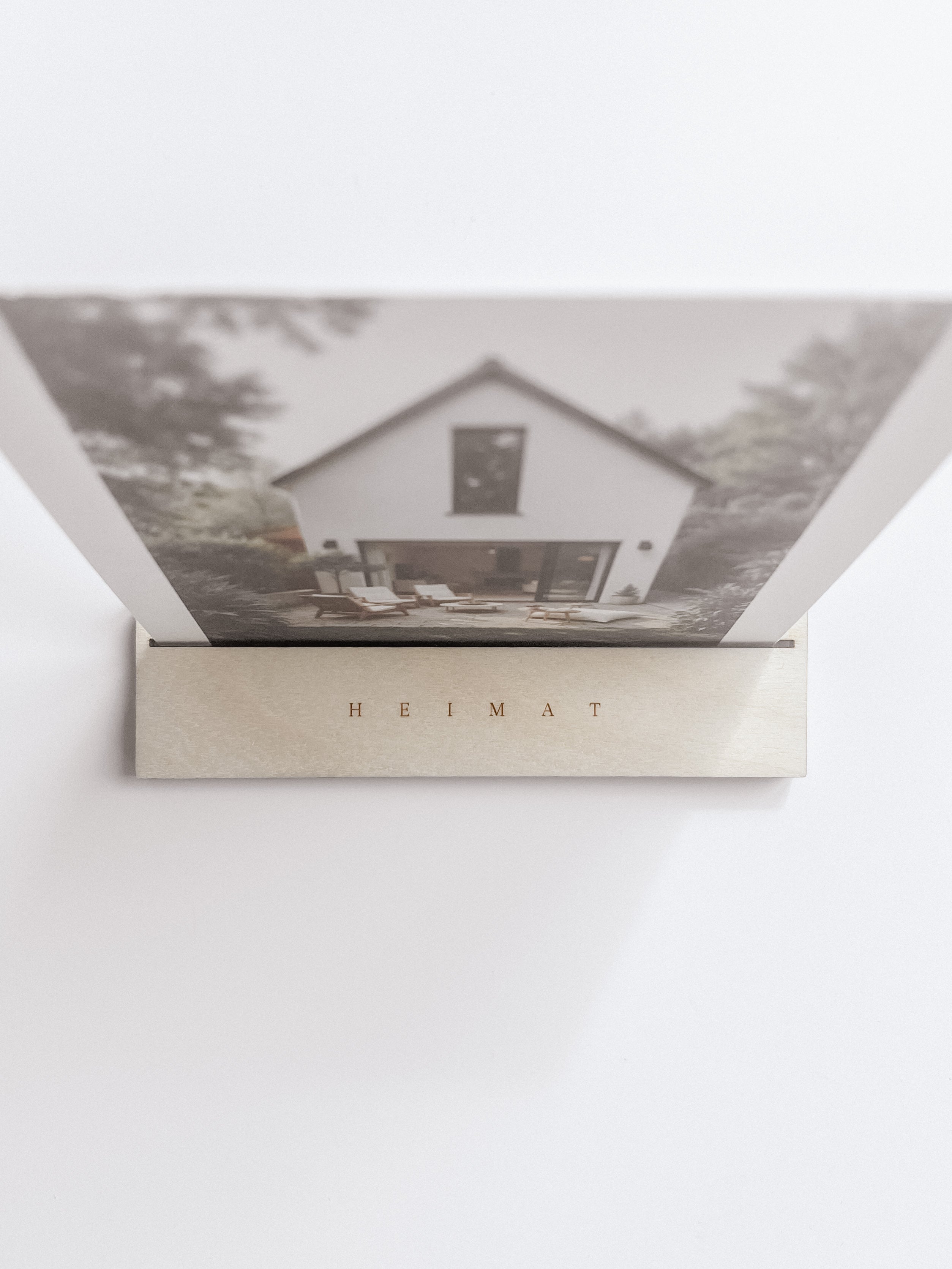 Laserdatei Kartenhalter - Heimat
