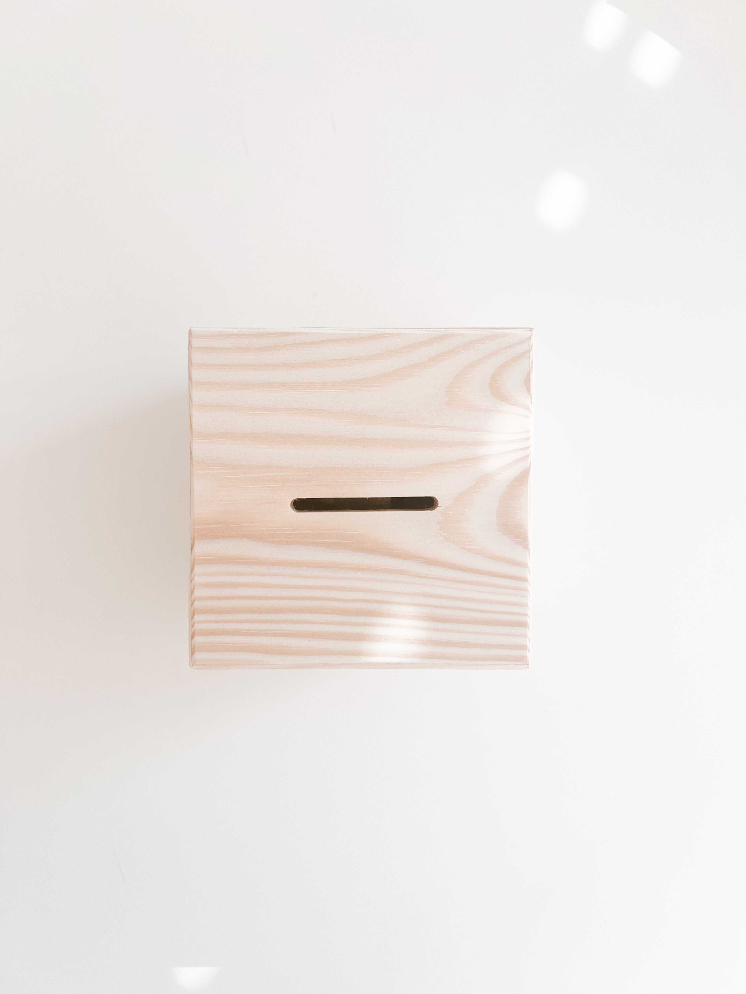 Holz Spardose personalisiert - Wal