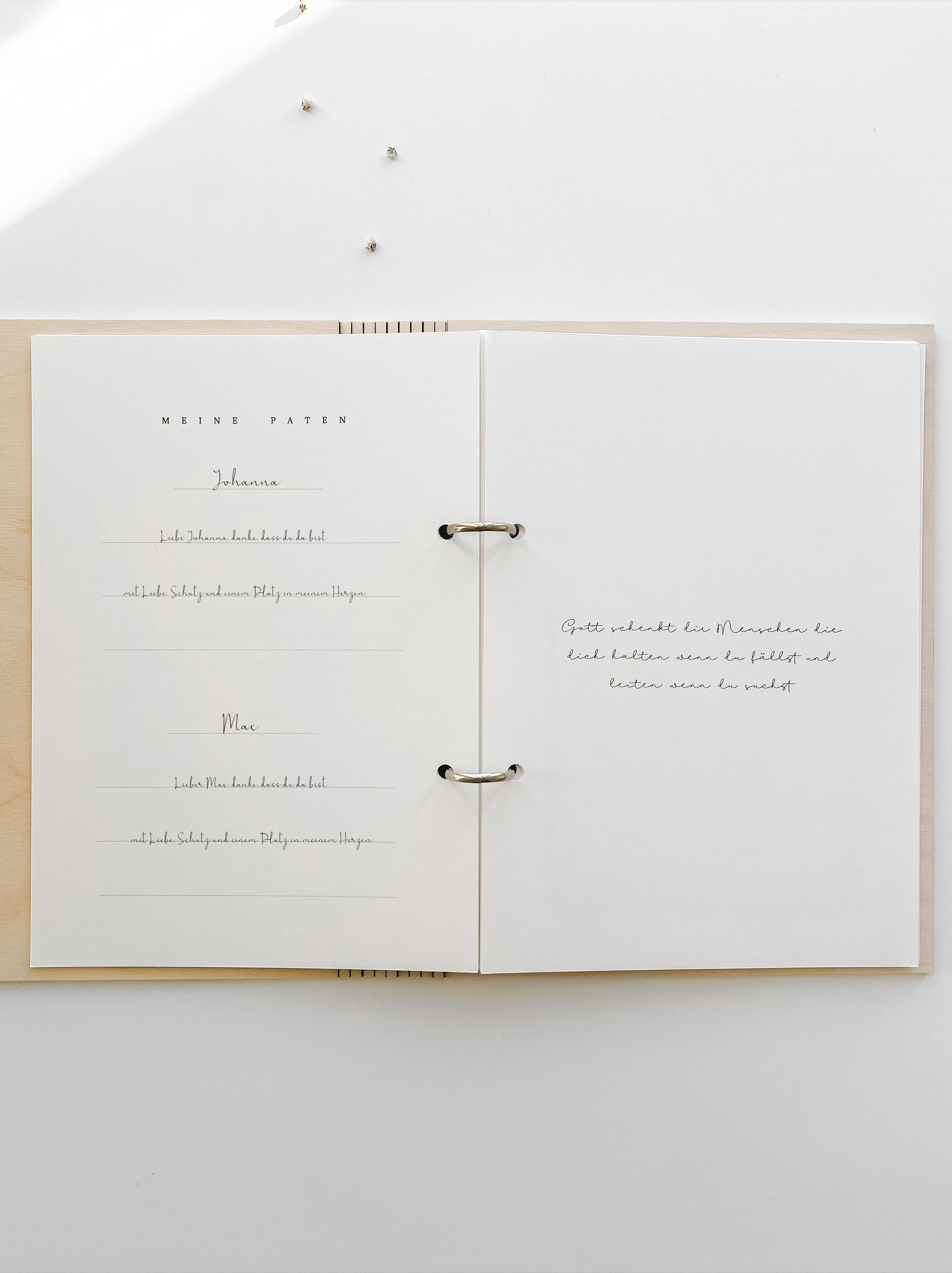 Erinnerungsalbum - meine Taufe