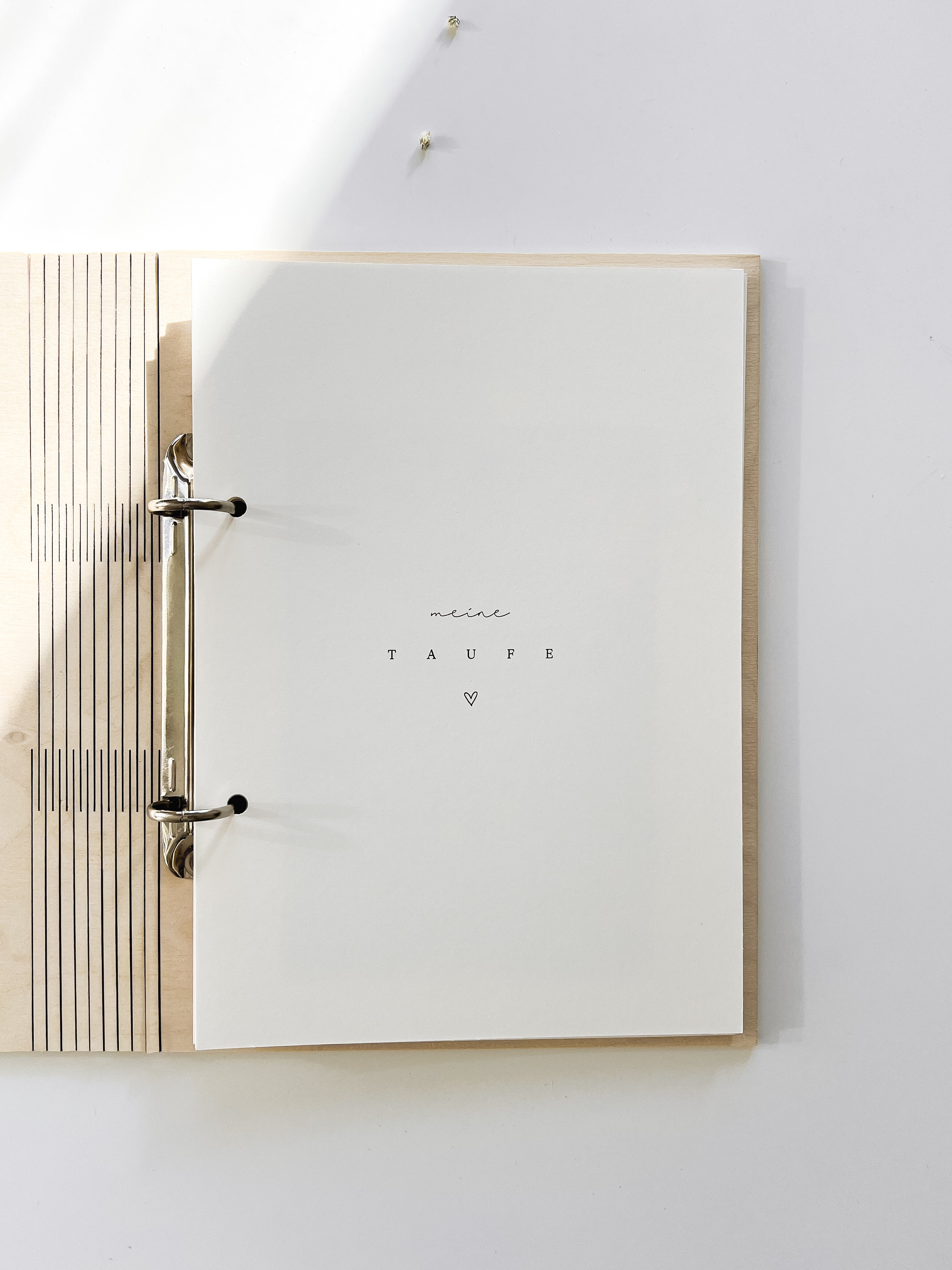 Erinnerungsalbum - meine Taufe