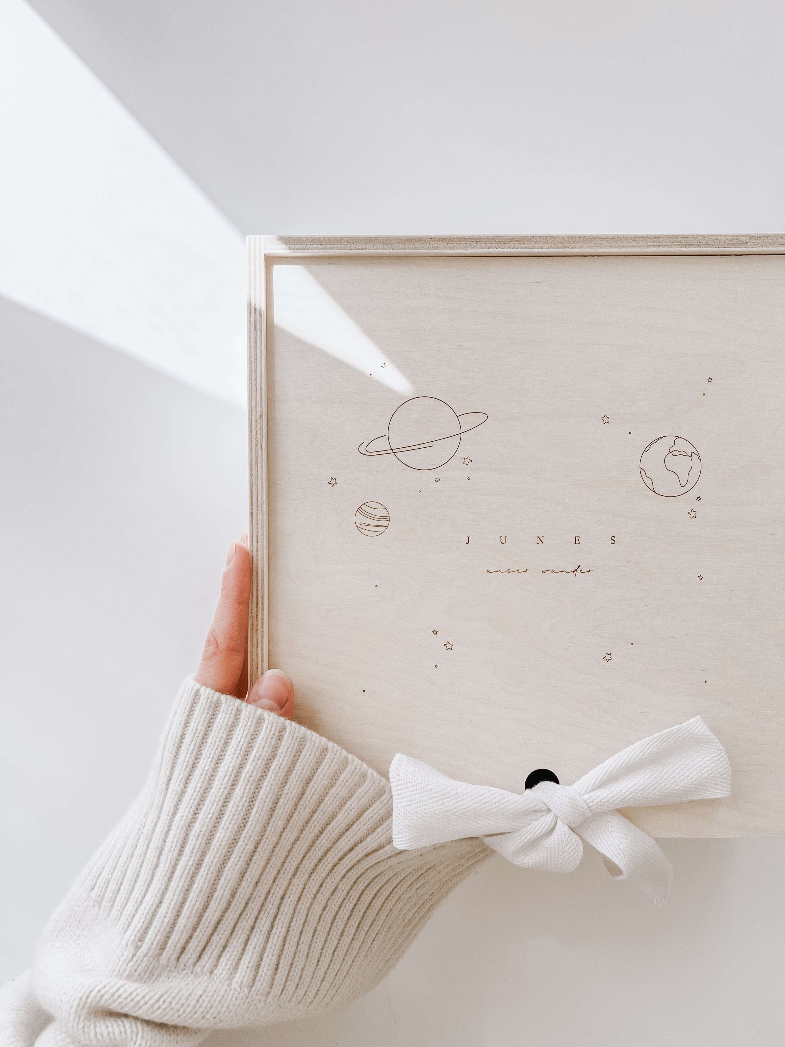 Erinnerungskiste personalisiert - Universum
