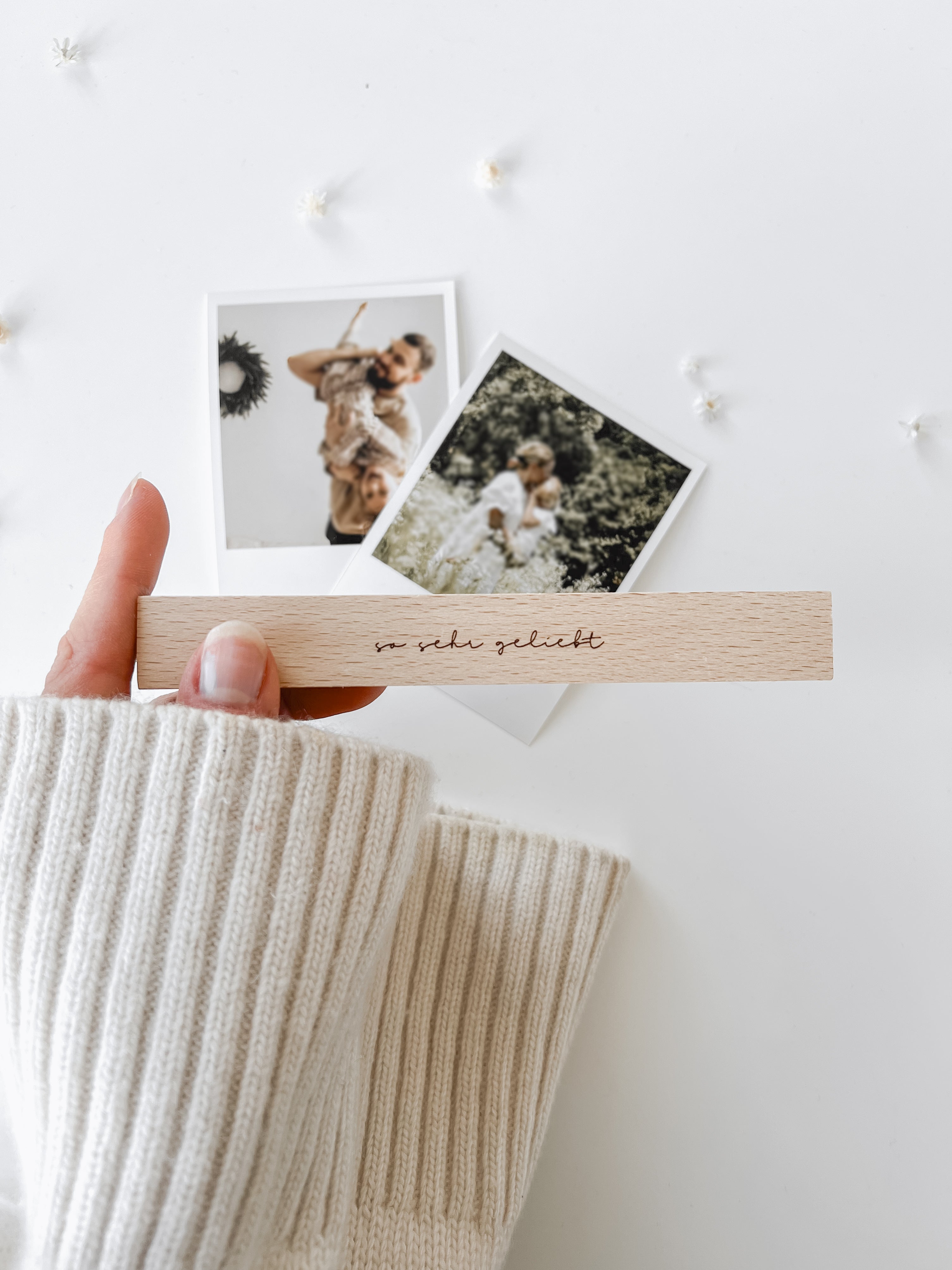 Kartenhalter aus Holz - so sehr geliebt