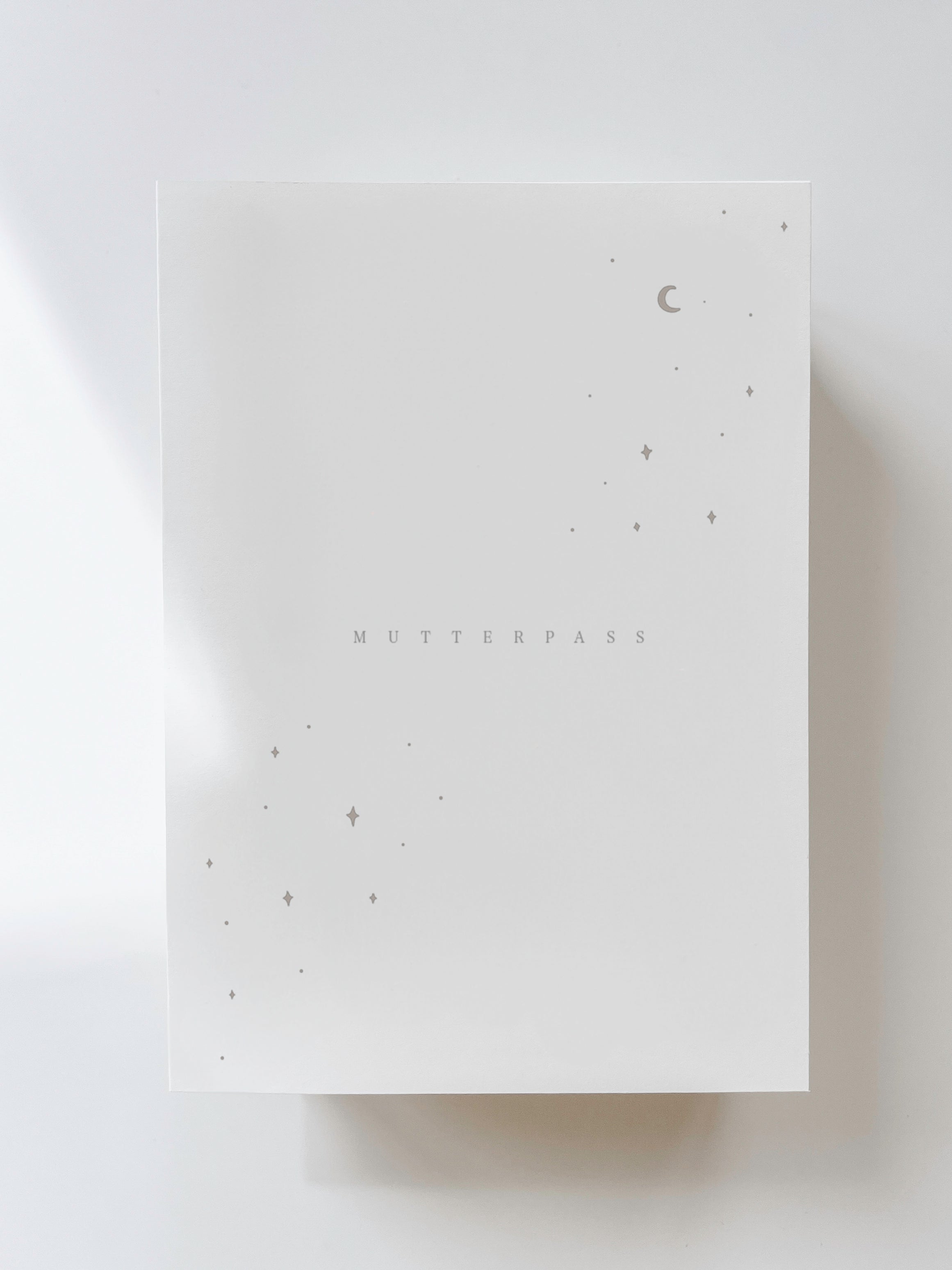 Mutterpasshülle Druckdatei - Sternenbild