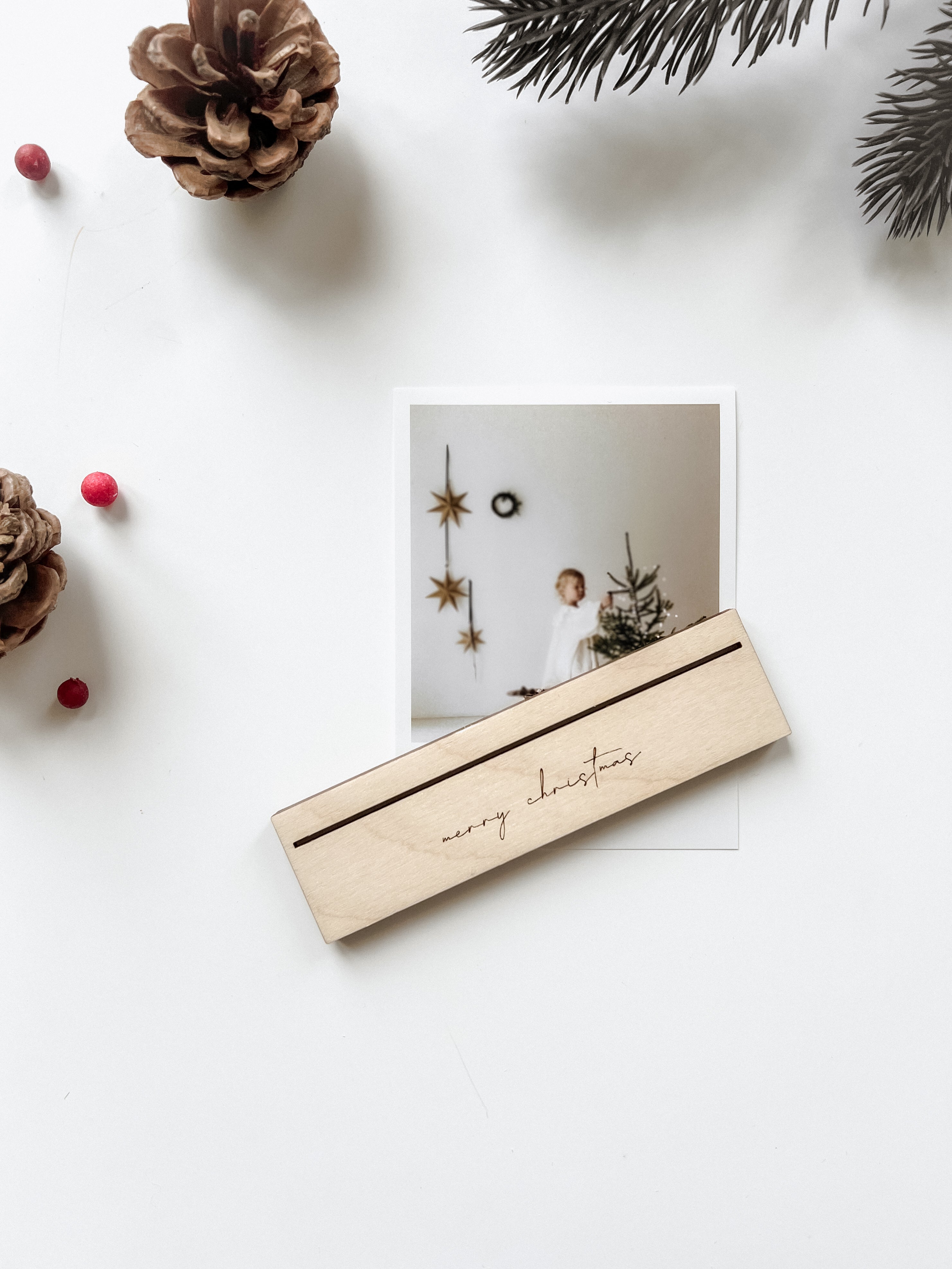 Kartenhalter Weihnachten