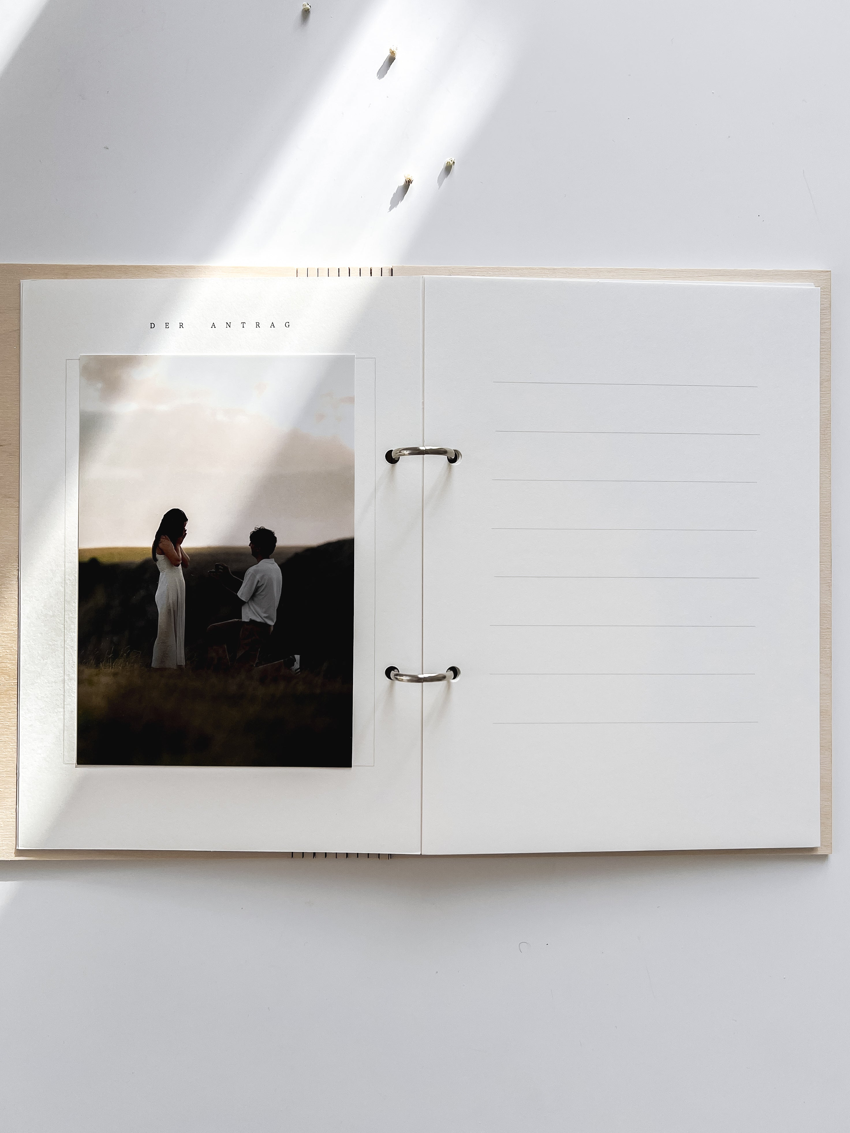 Erinnerungsalbum - unsere Hochzeit