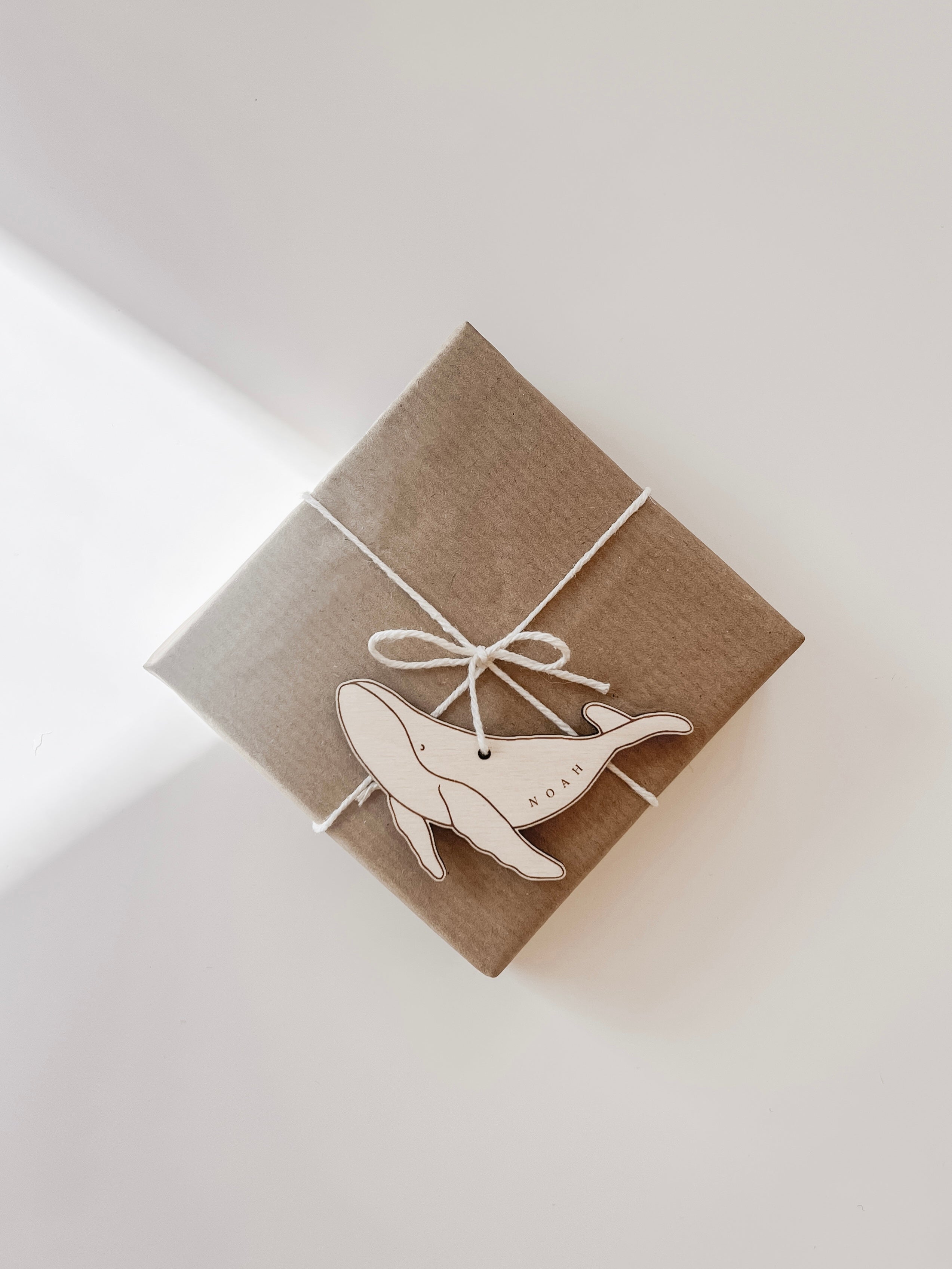 Geschenkanhänger - Wal
