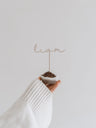 Caketopper aus Holz - personalisiert