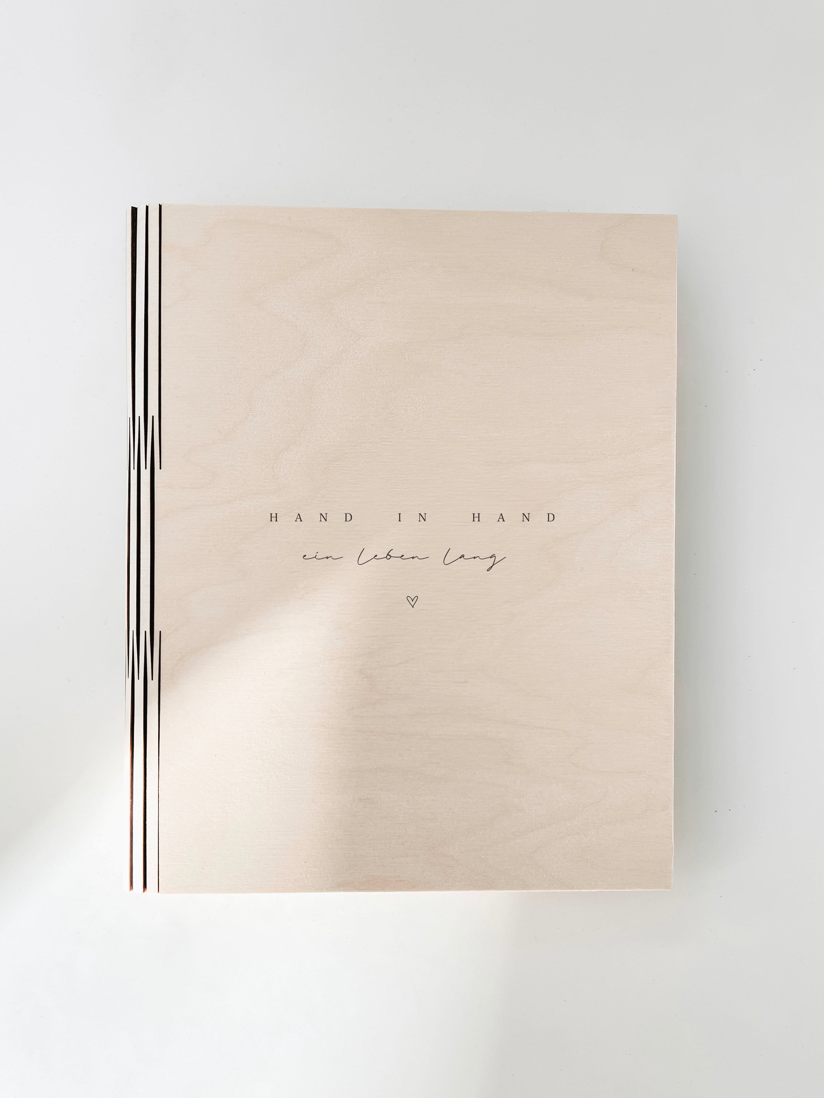 Hochzeit Erinnerungsalbum – Hand in Hand ein Leben lang