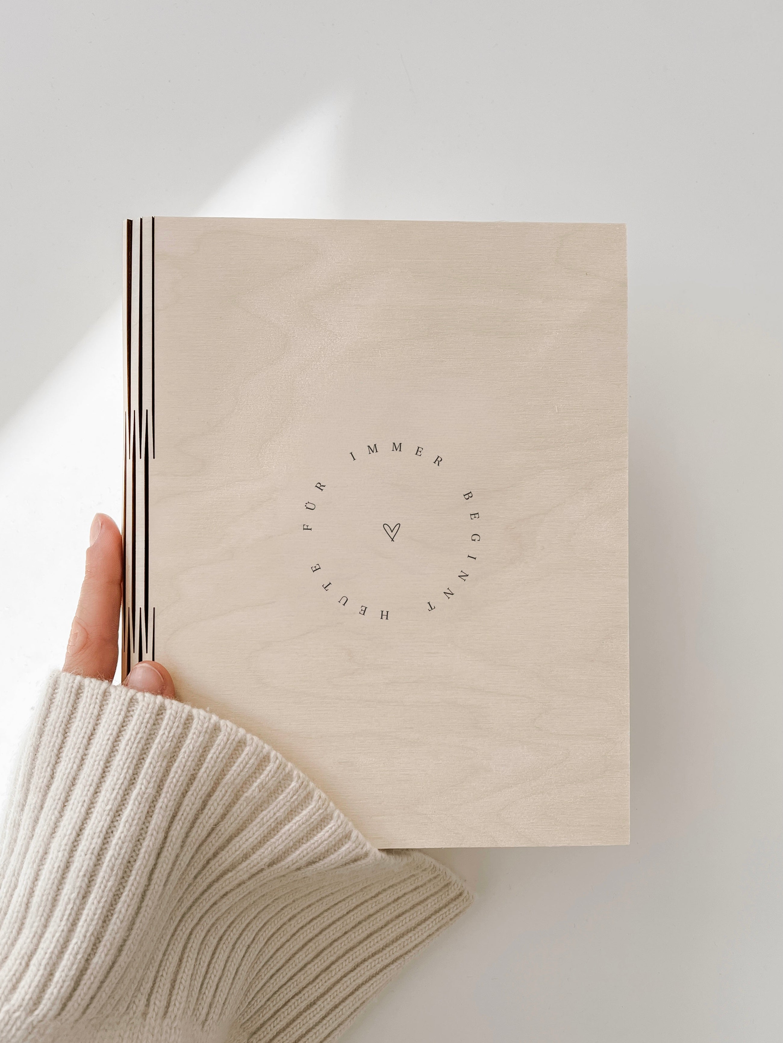 Hochzeit Erinnerungsalbum – Für immer beginnt heute