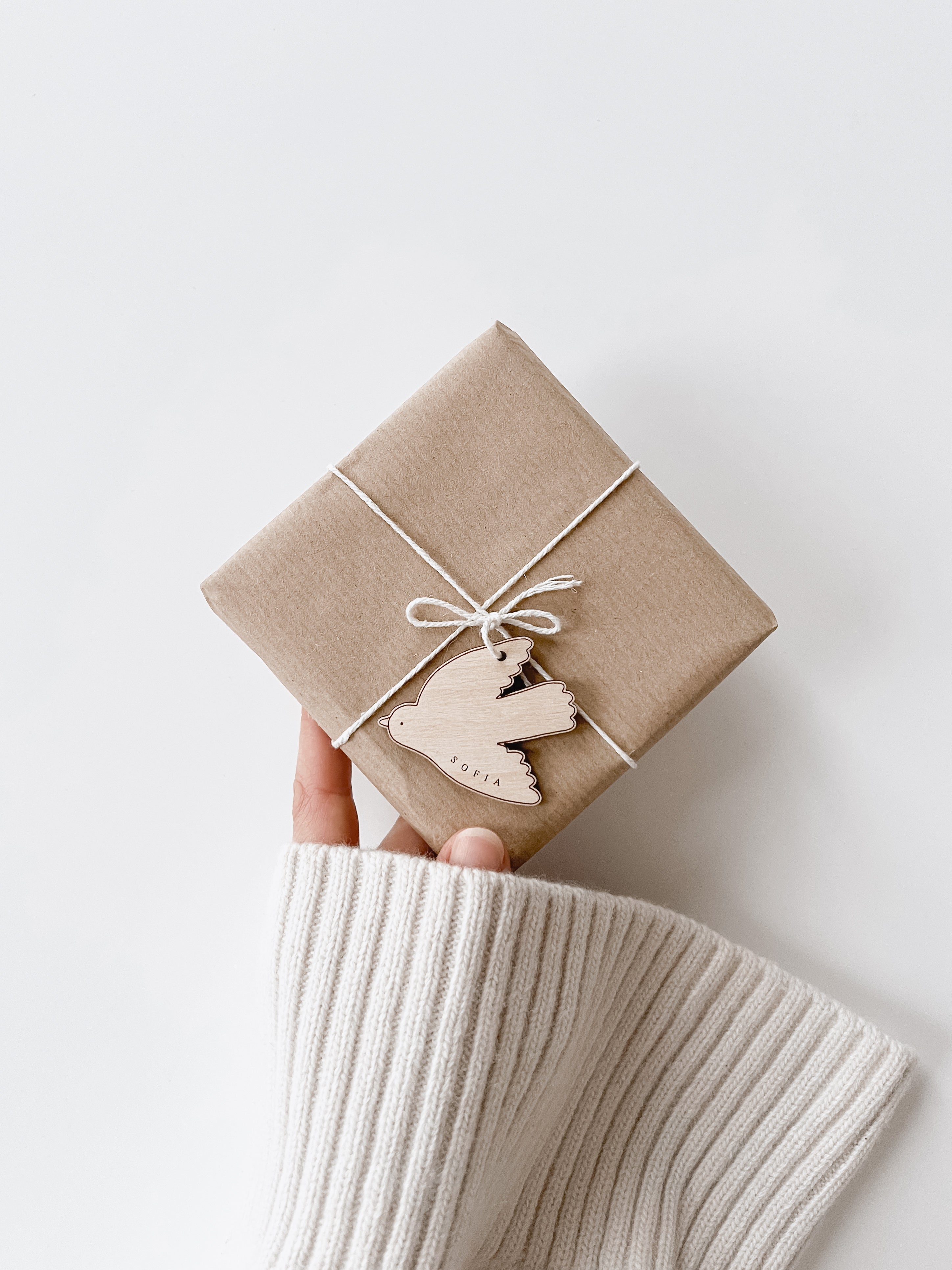 Geschenkanhänger - Vogel