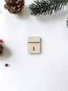Weihnachts- Kartenhalter aus Holz - xs