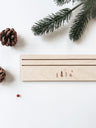 Weihnachts- Kartenhalter aus Holz - xl