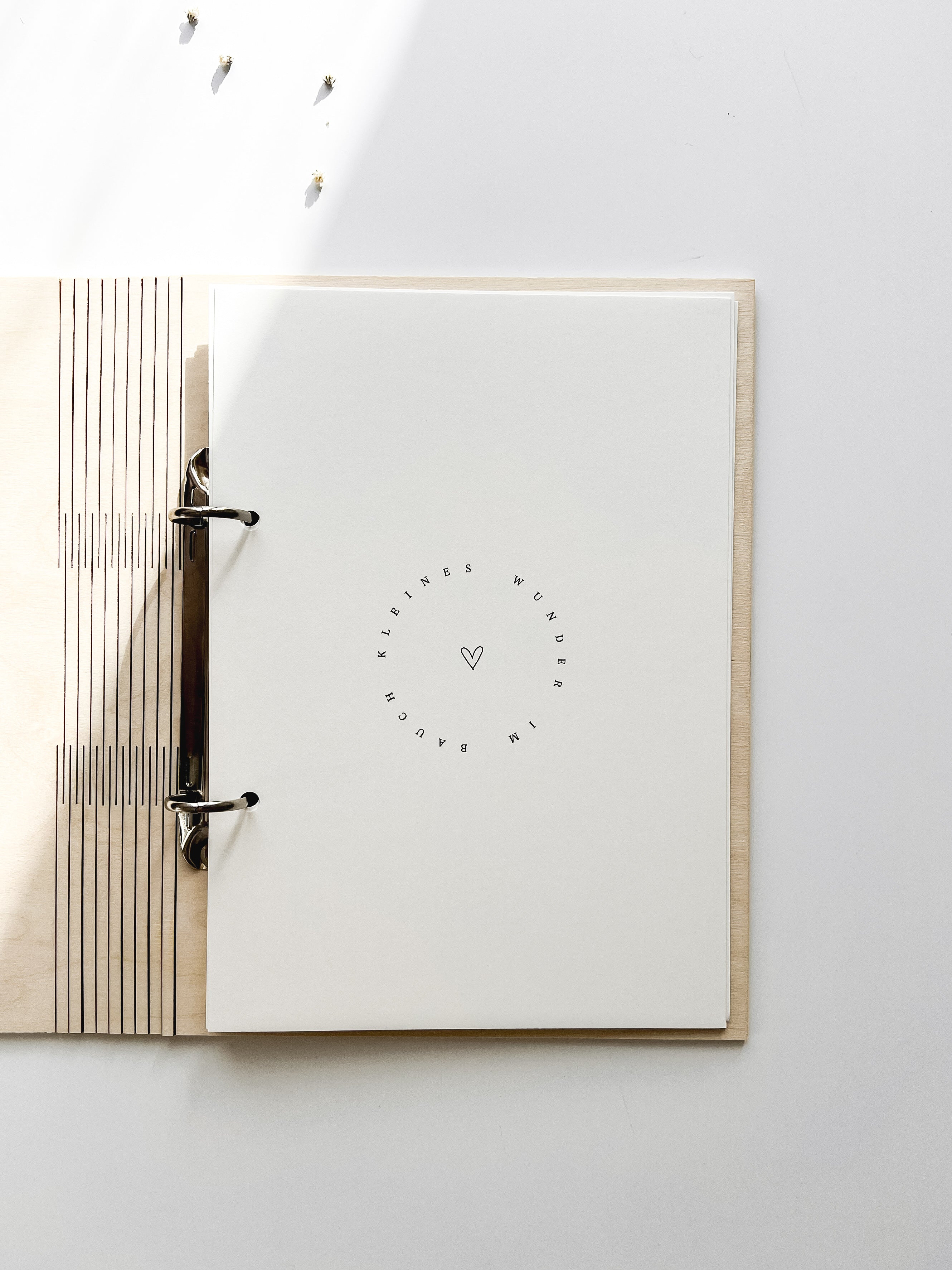 Schwangerschaftstagebuch - minimalistisch